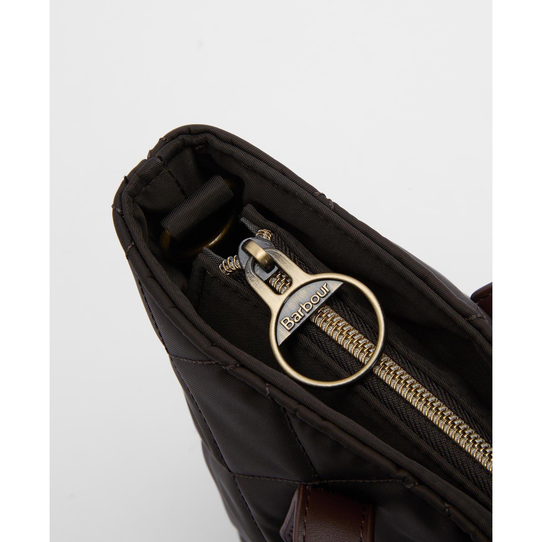 Olive - Barbour - Women's Quilted Tote Bags - 8