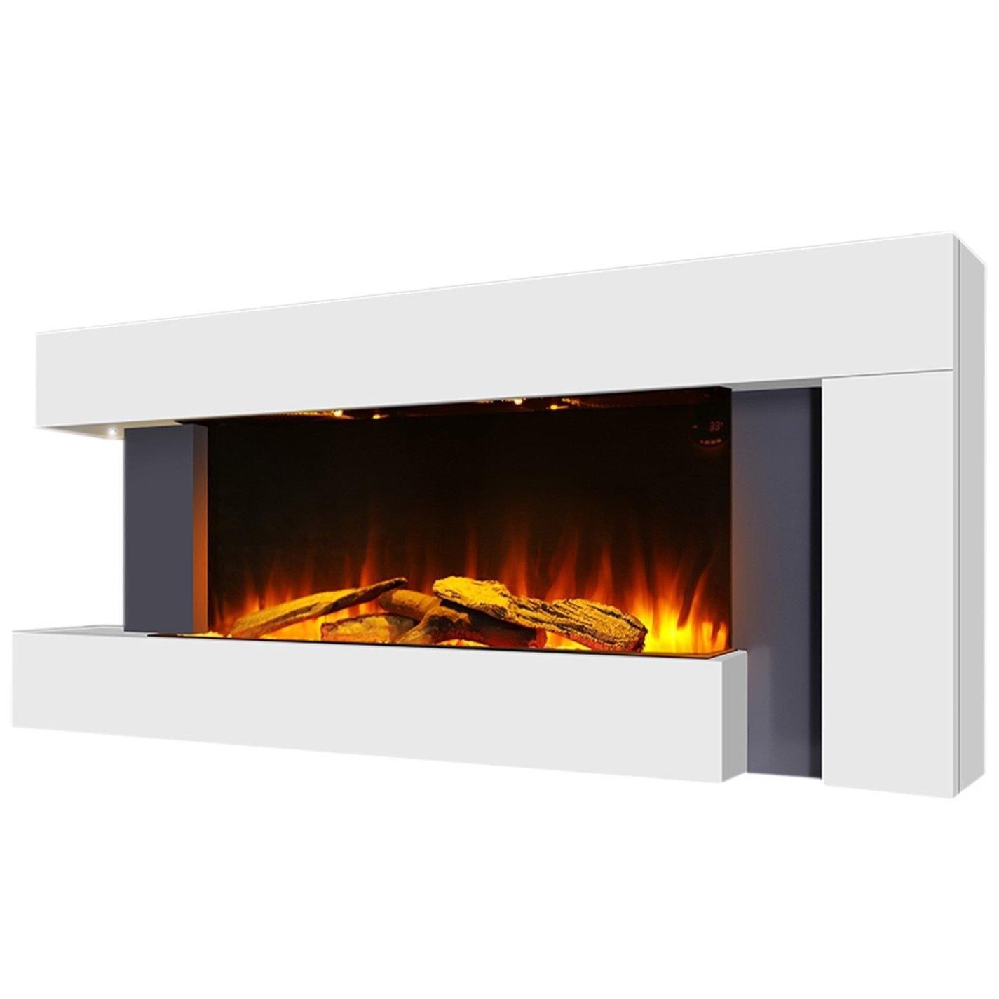 White - Kabinet UK - 7 Shape Electric Fireplace 2000W - 5