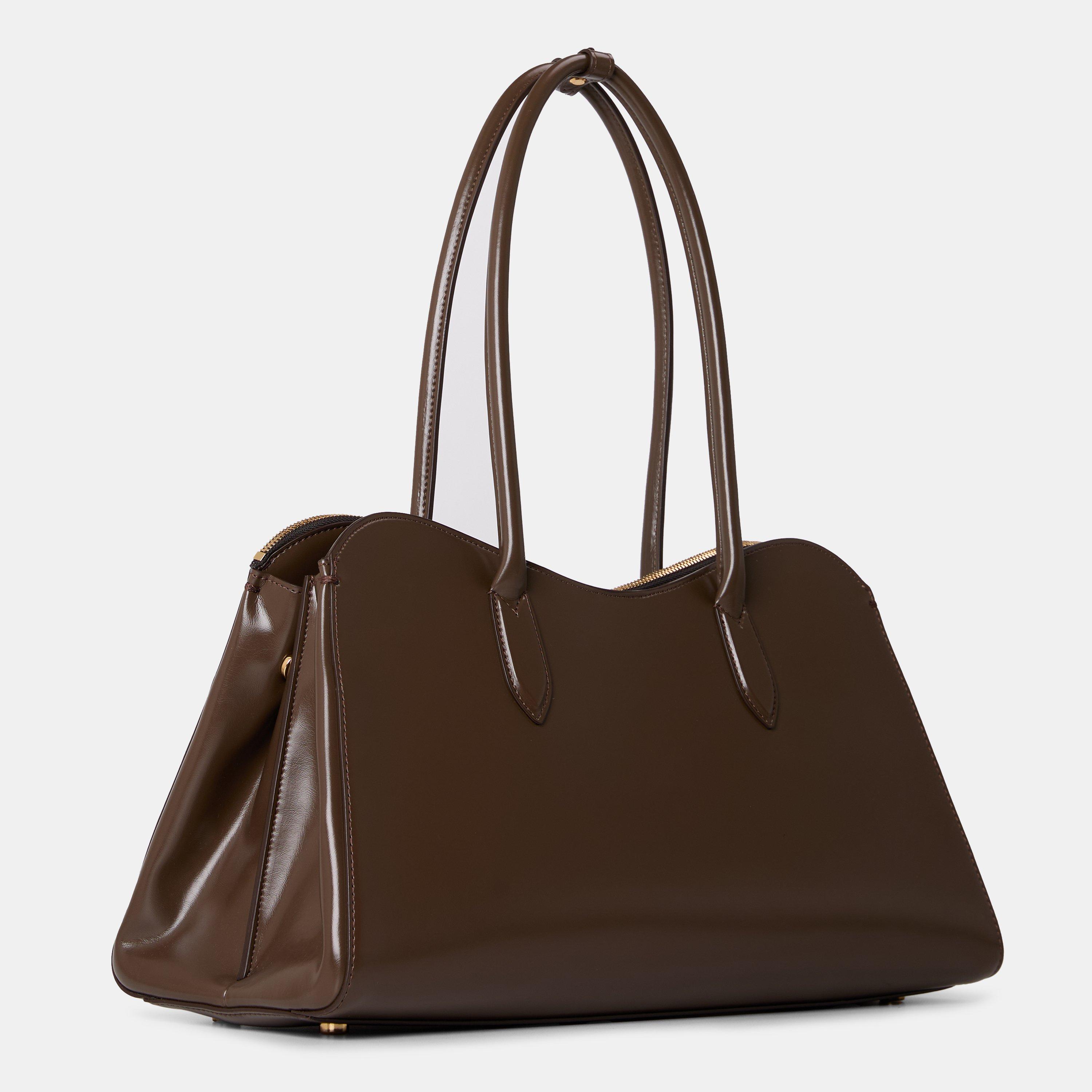 Shitake - Stella McCartney - Women's Shiny Ryder Top Handle Bag - 2