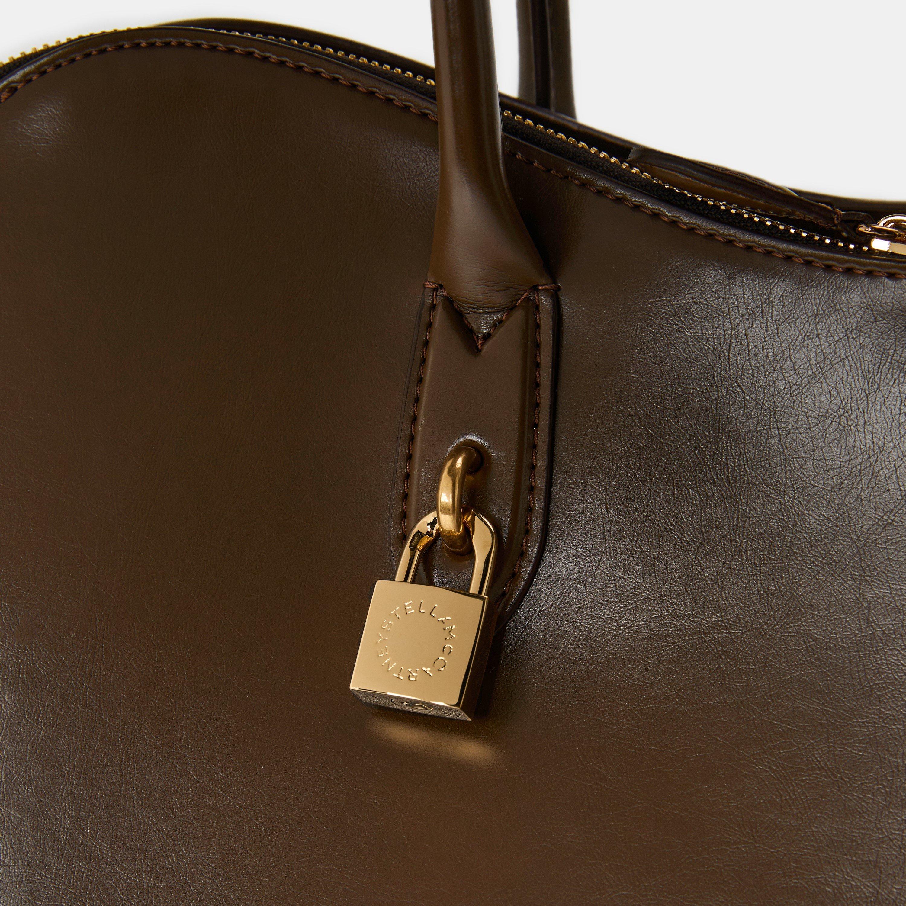 Shitake - Stella McCartney - Women's Shiny Ryder Top Handle Bag - 4