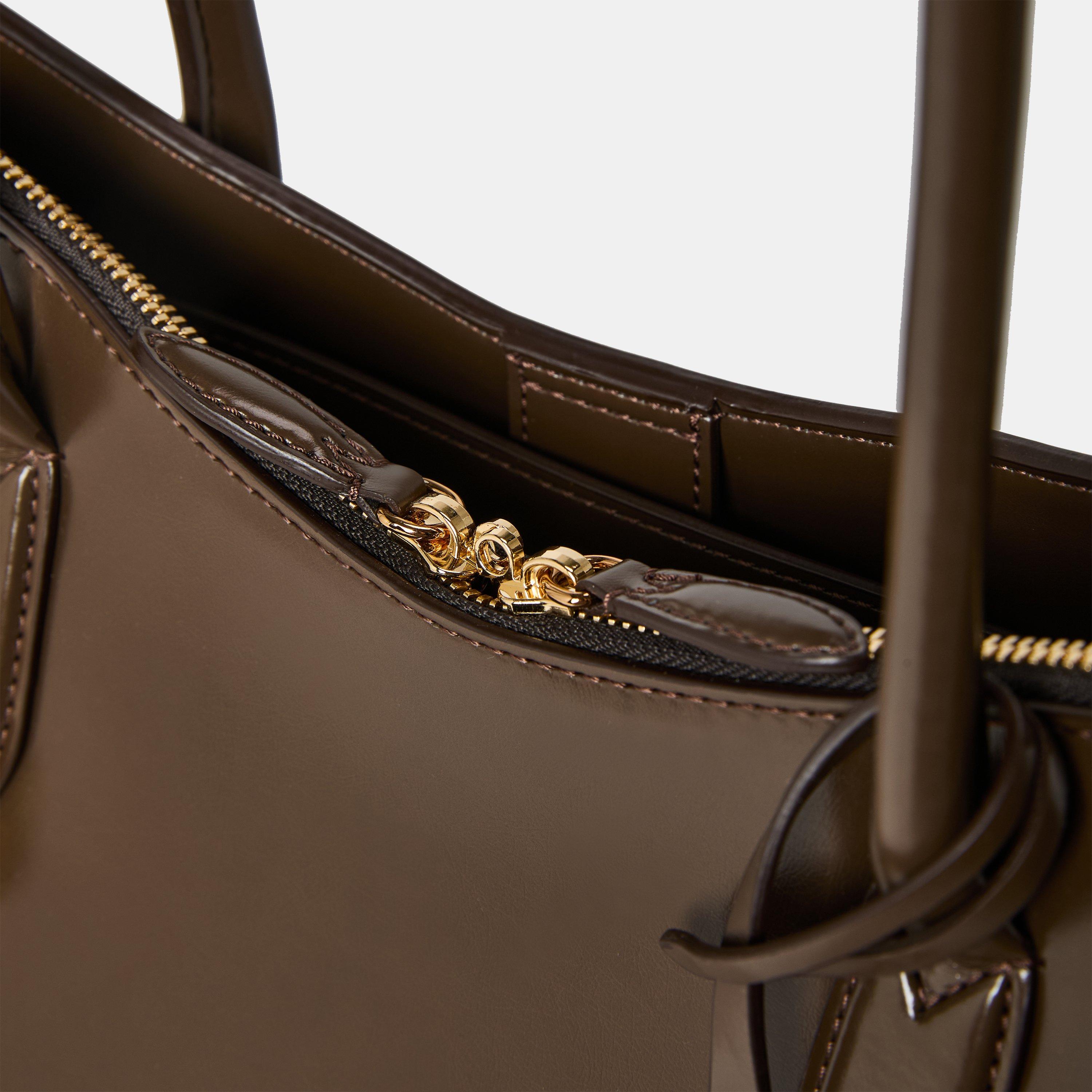 Shitake - Stella McCartney - Women's Shiny Ryder Top Handle Bag - 5