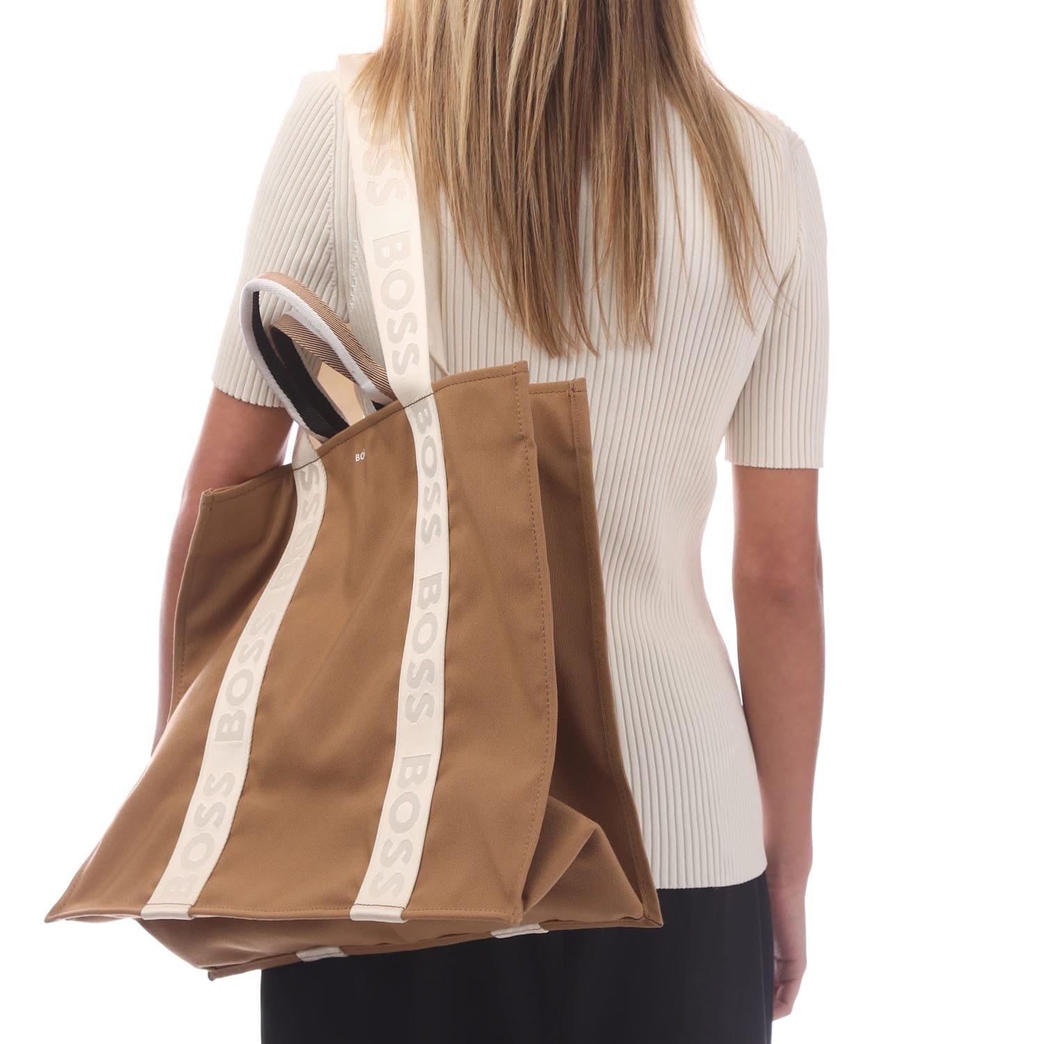 Beige - Boss - Deva Shopper Bag - 3