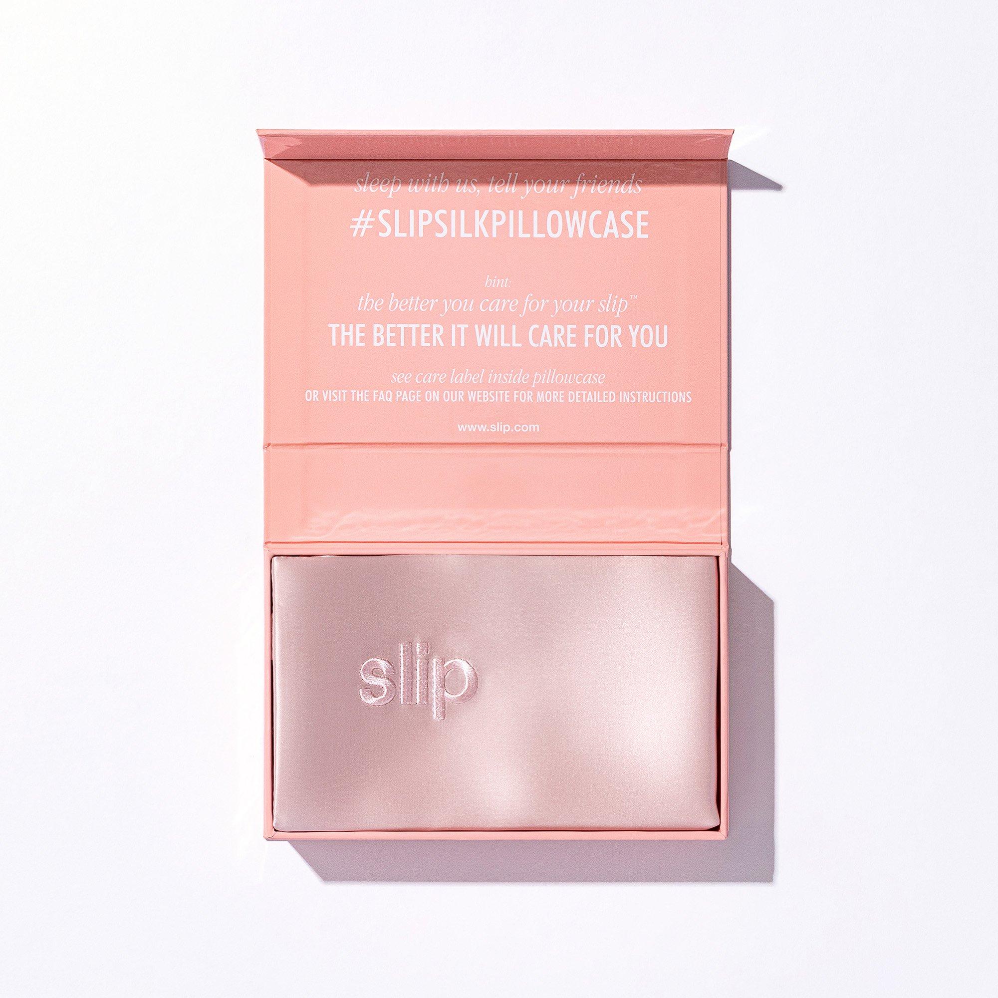 Pink - Slip - Pure Silk Queen Pillowcase - 5