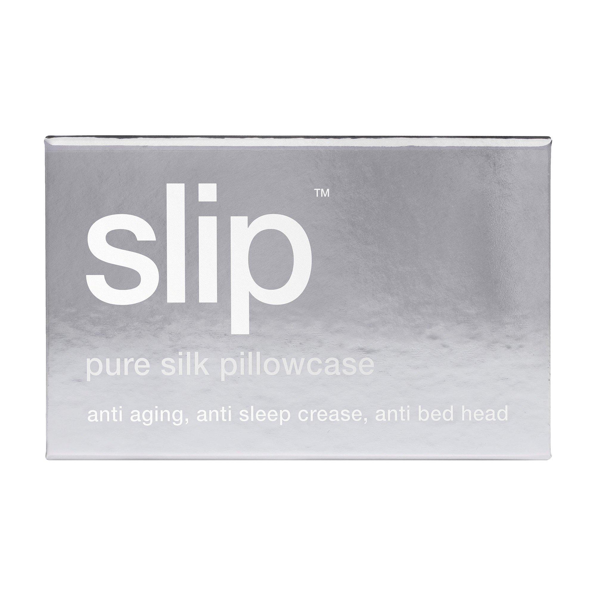 Silver - Slip - Pure Silk Queen Pillowcase - 2