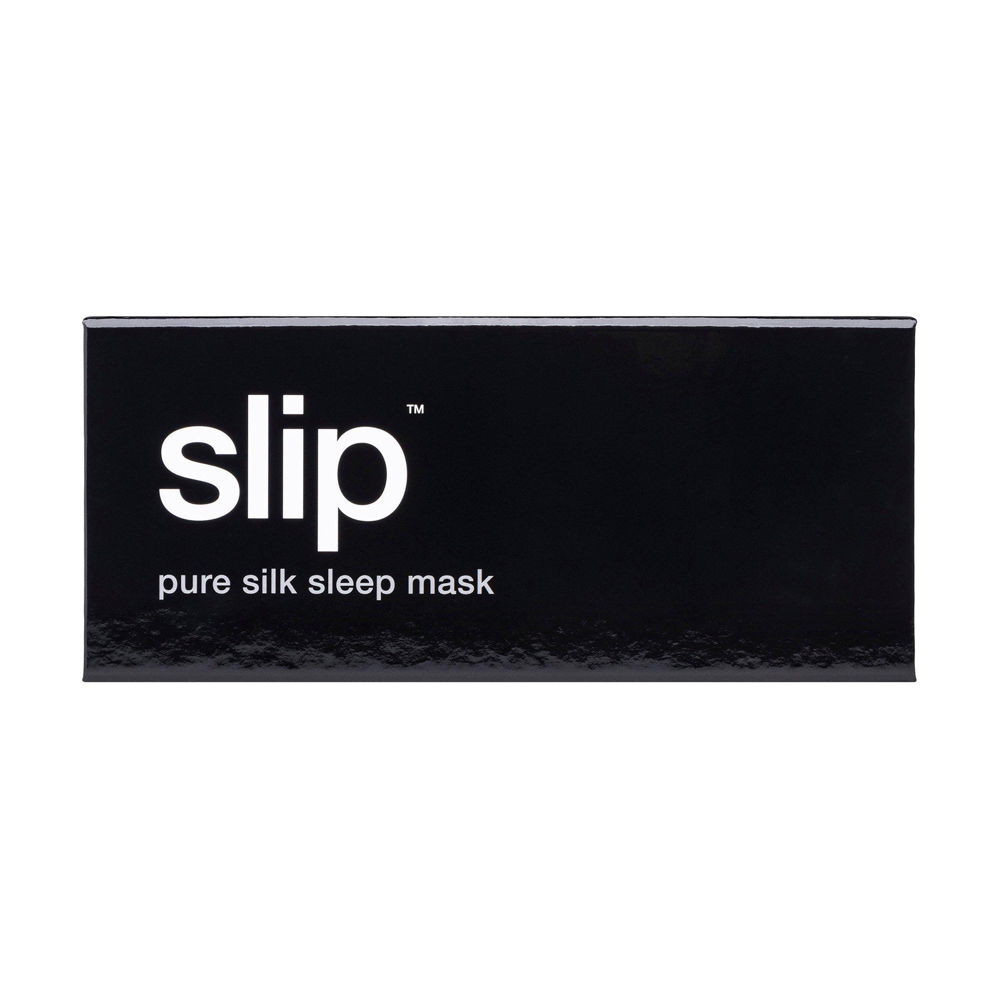 Black - Slip - Pure Silk Sleep Mask - 2