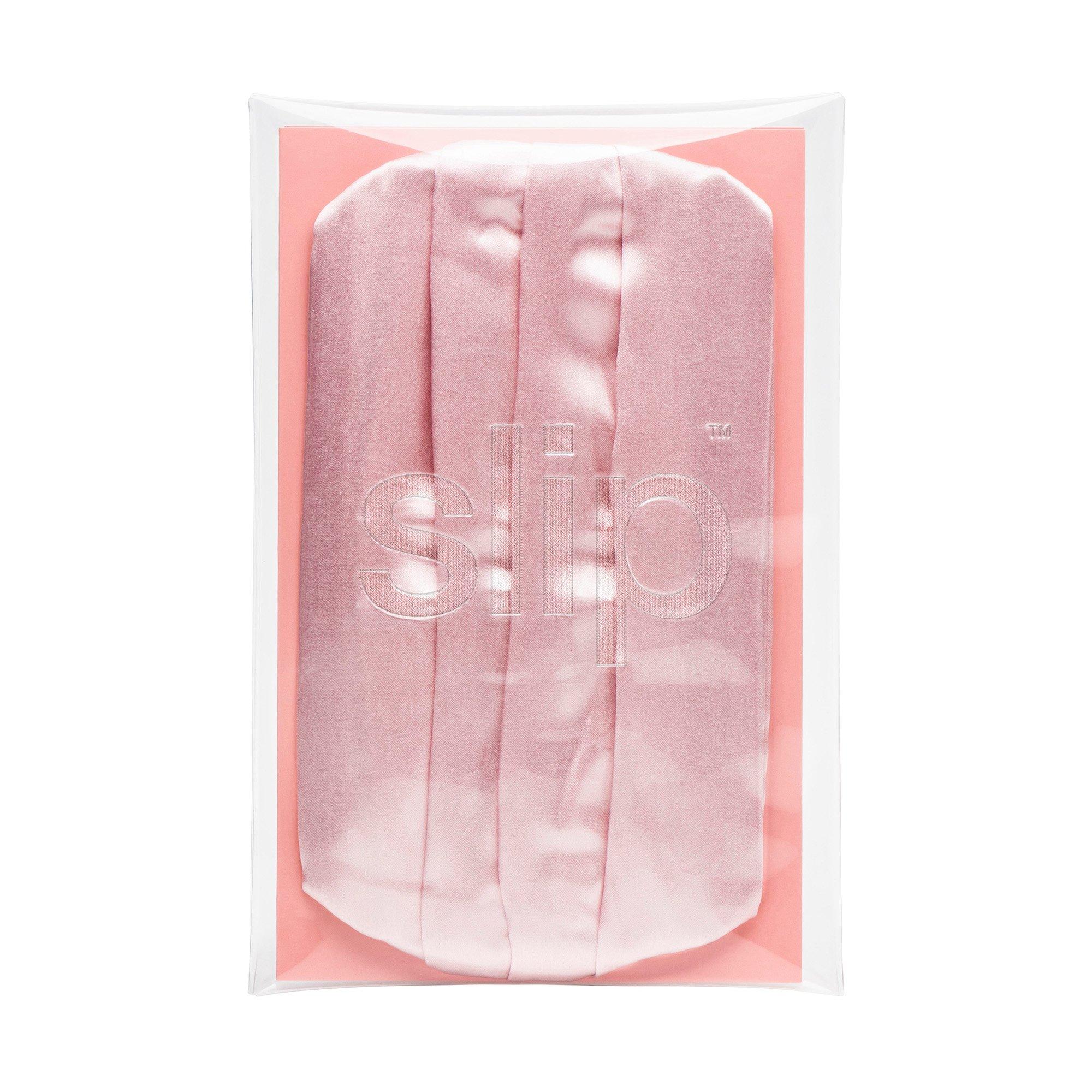 Pink - Slip - Pure Silk Face Covering - 3