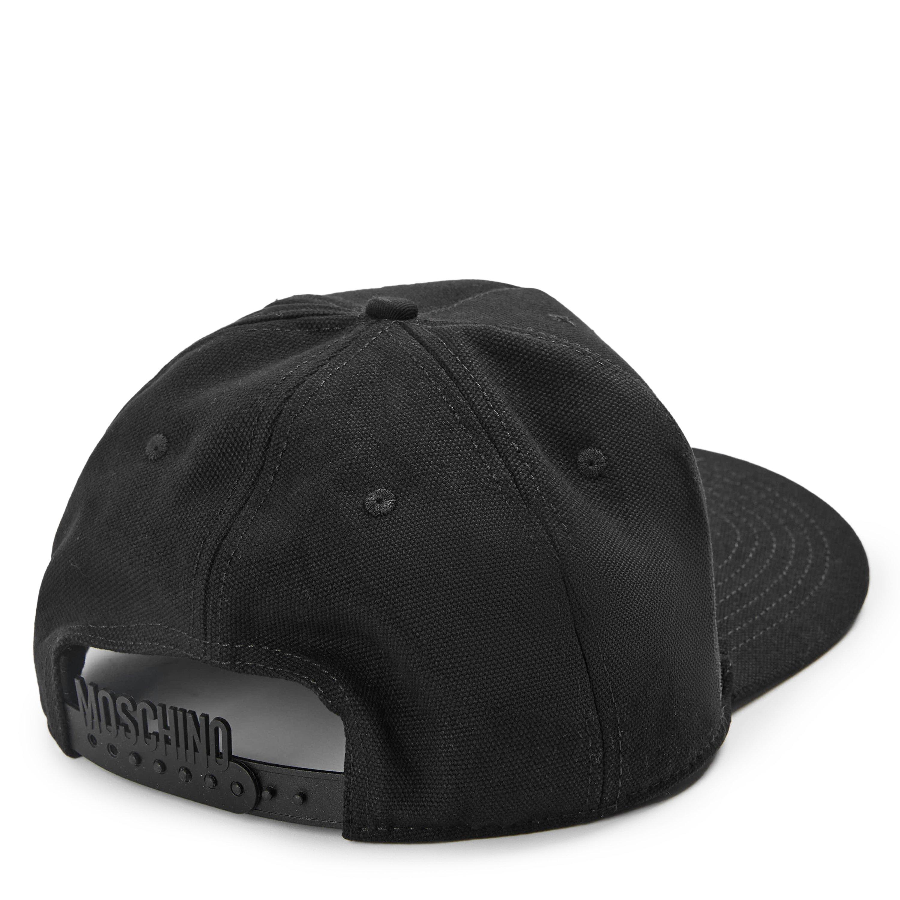 Black - Moschino - Moschino Mtllic Hat Sn99 - 2