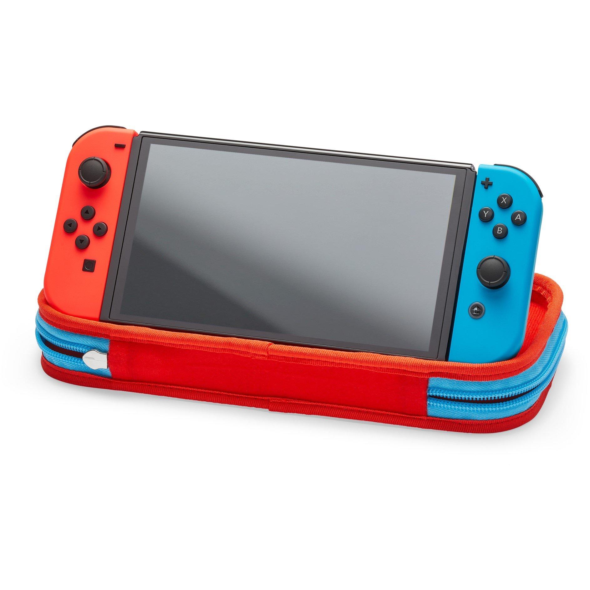 Reino Champiñón - PowerA - PowerA Slim Case for Nintendo Switch - Mushroom Kingdom Reel - 9