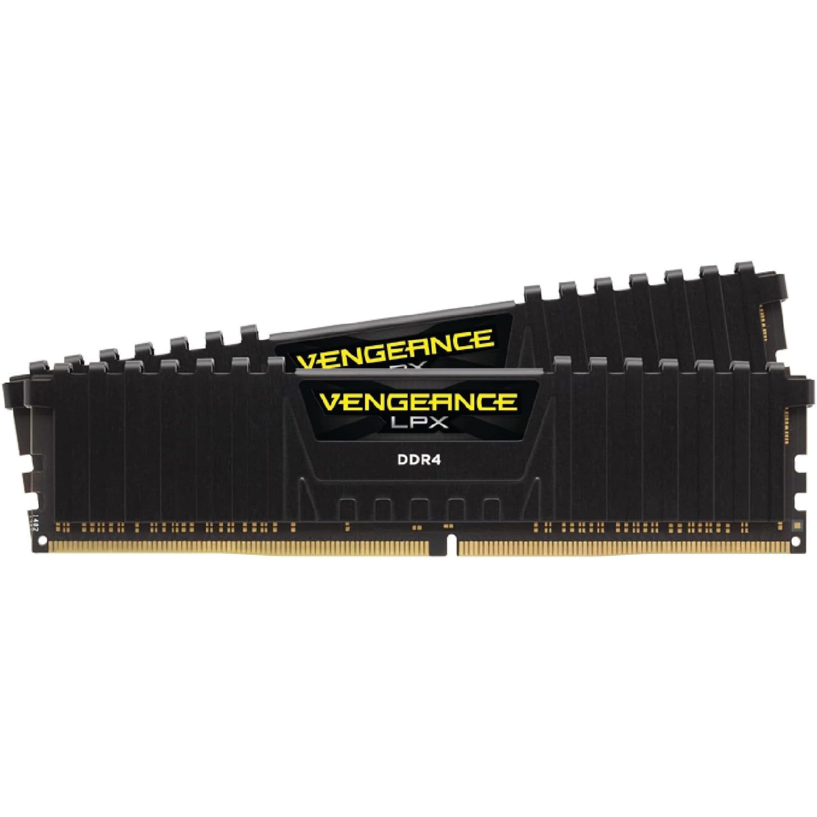 Corsair Vengeance LPX DDR4 メモリー Corsair VENGEANCE LPX DDR4 RAM 32GB (2x16GB) 3200MHz | Sports Direct