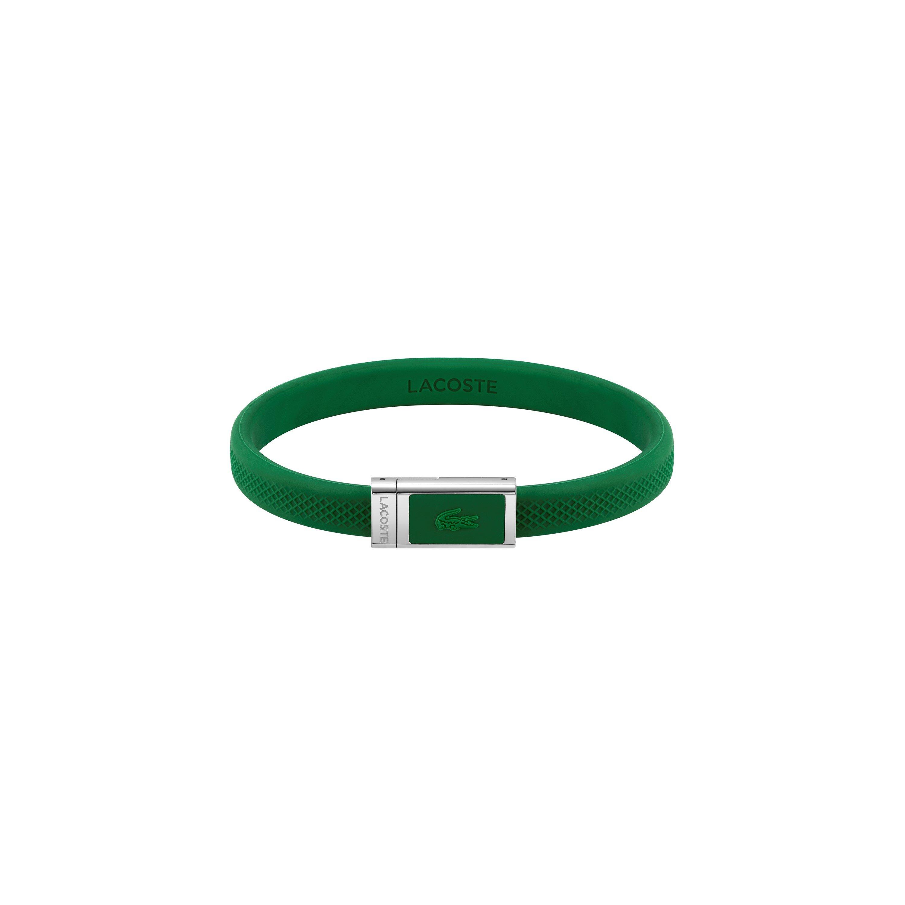 Lacoste Lacoste.12.12 Gents Green Silicone Bracelet