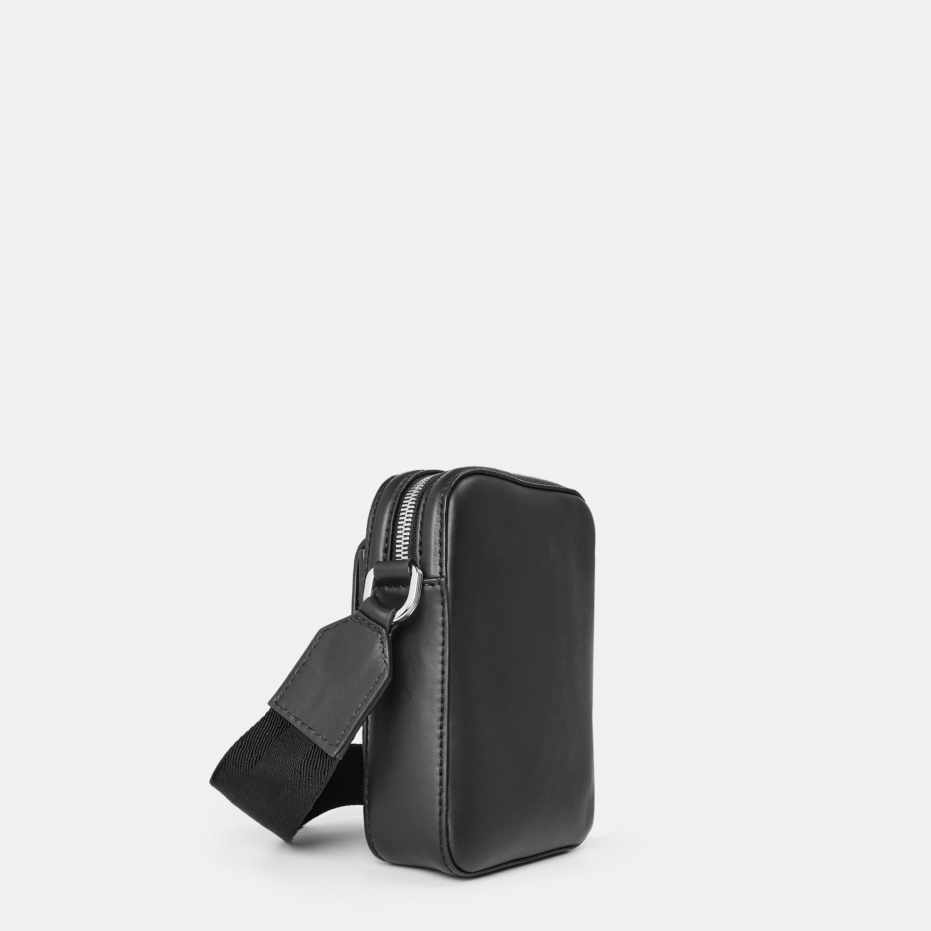 Black - Boss - Alaric Zip Shoulder Cross Body Bag - 2