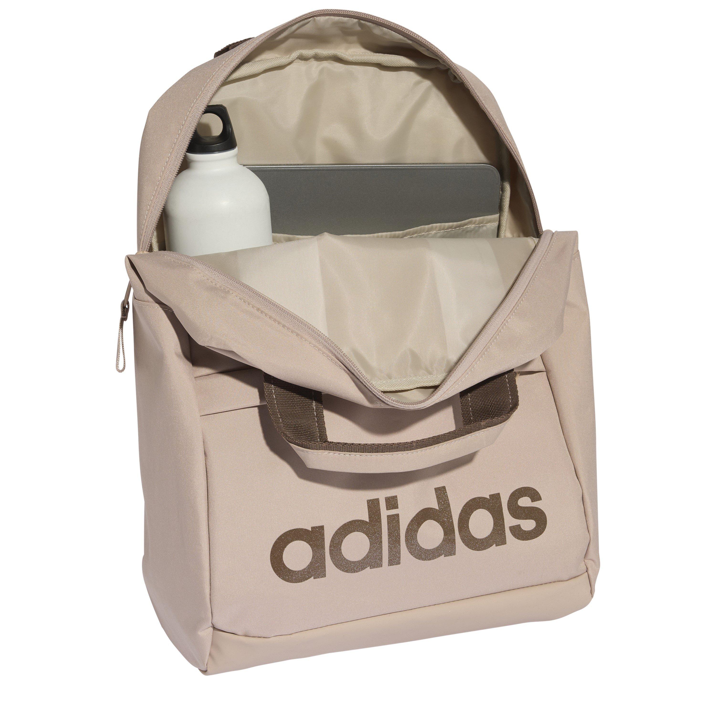 Taupe/Earth - adidas - Linear Essentials Backpack - 4