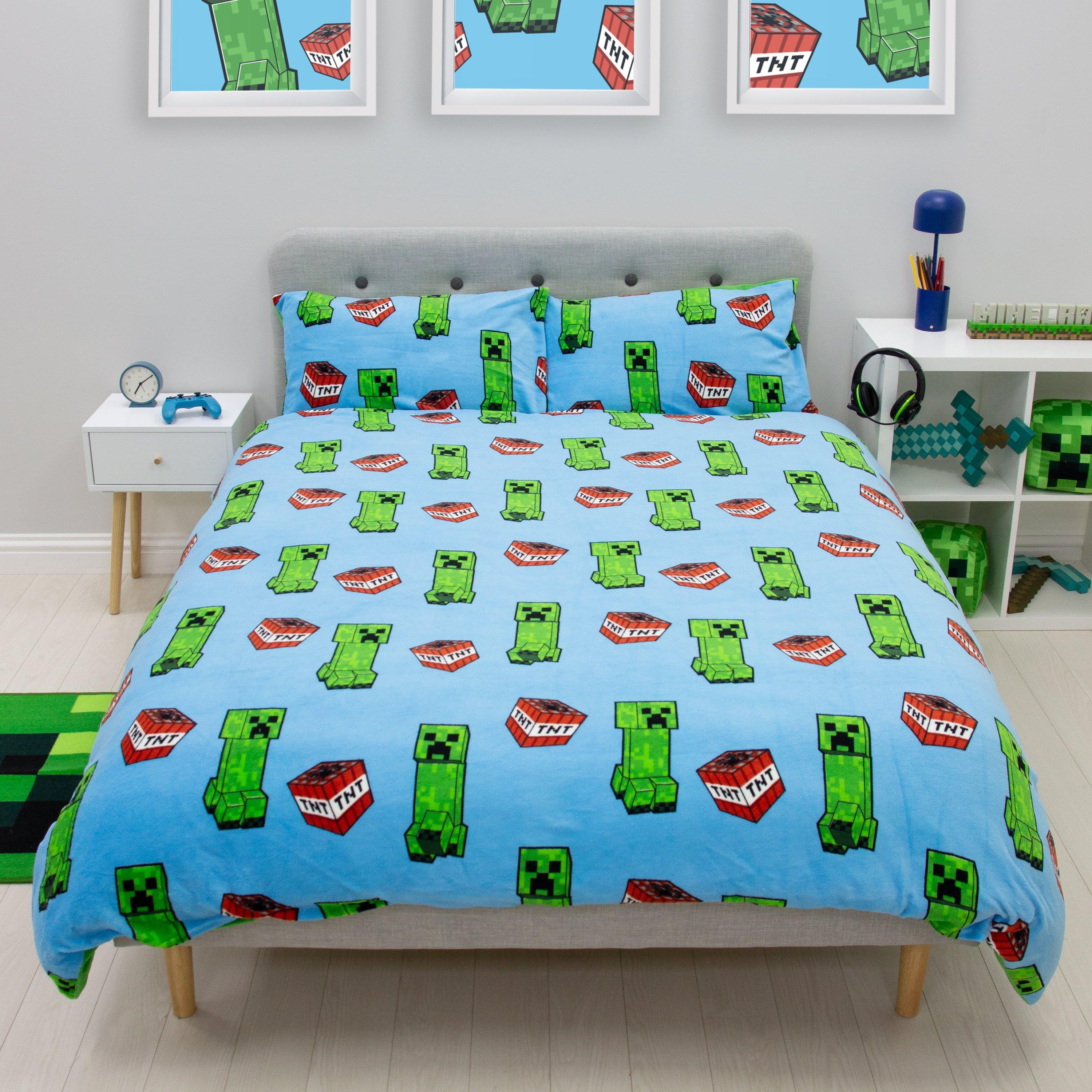 Multicolour - Minecraft - Minecraft Warmer Double Fleece Duvet - 1