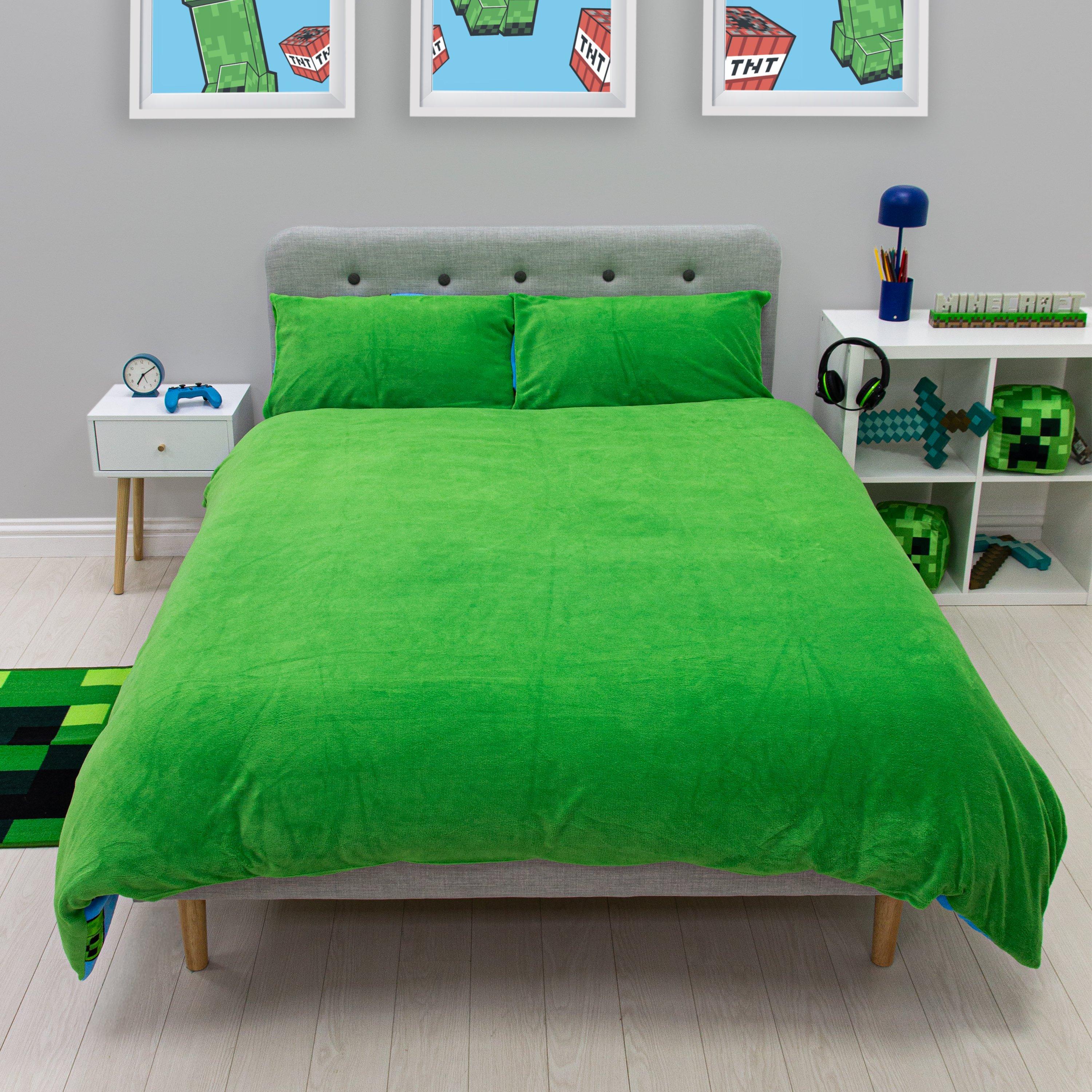 Multicolour - Minecraft - Minecraft Warmer Double Fleece Duvet - 2