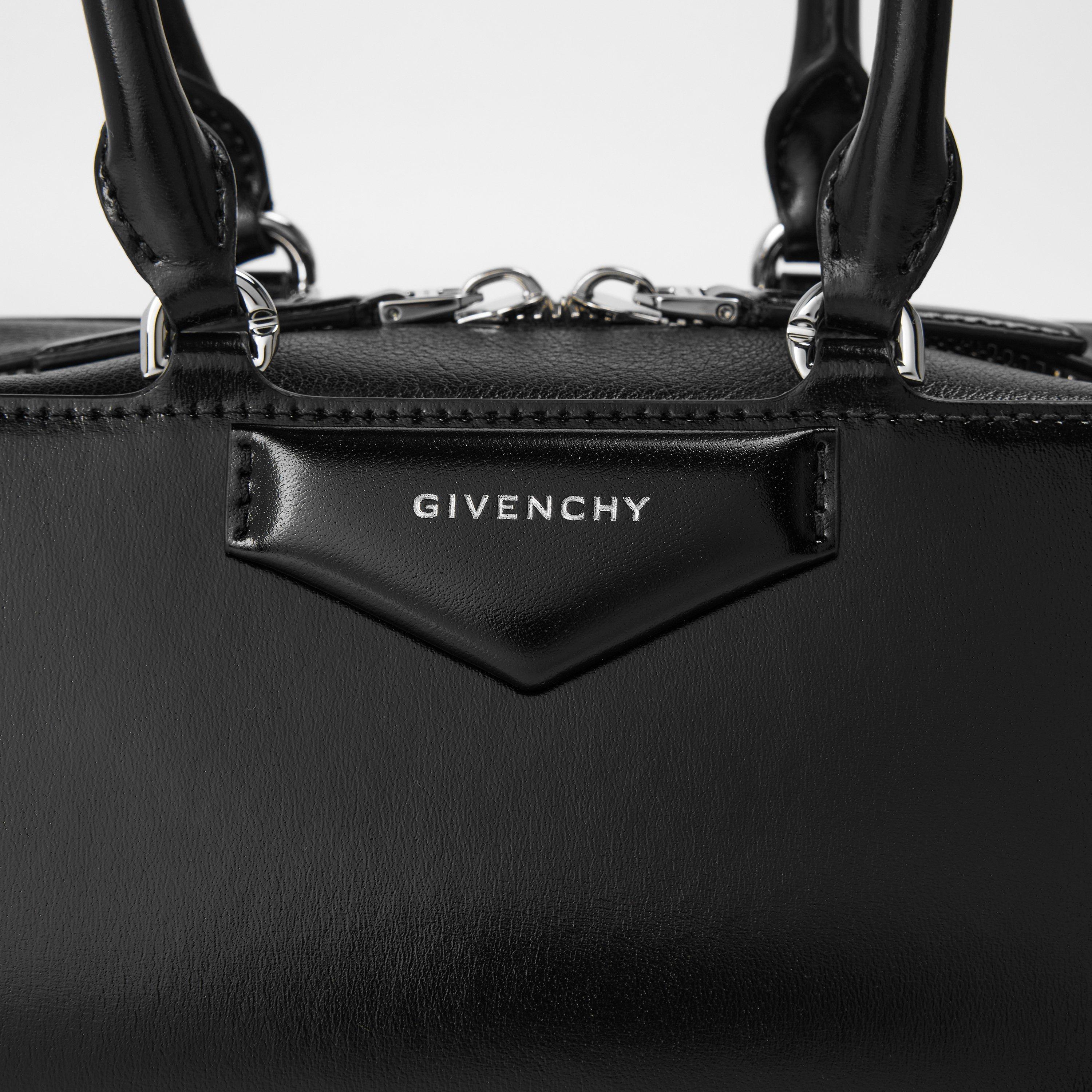 Black - GIVENCHY - Womens Small Antigona East-West Bag - 4