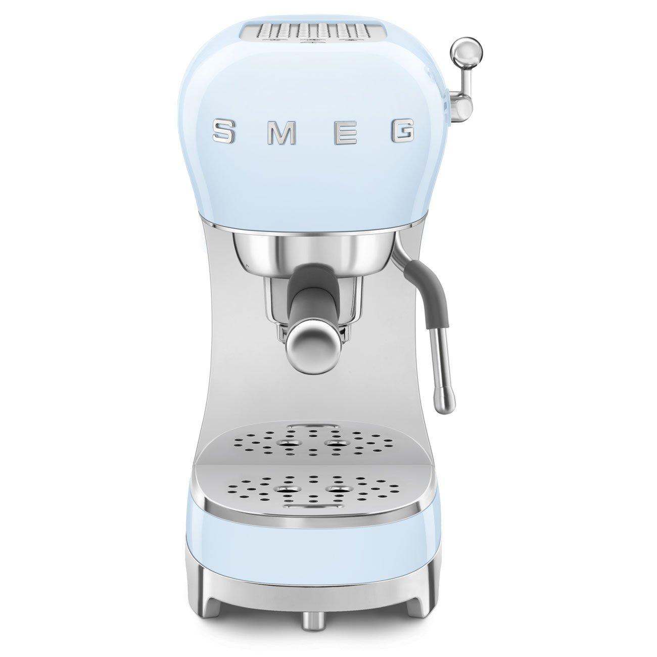 Smeg  50S Style Espresso Coffee Machine - Pastel Blue - Medium