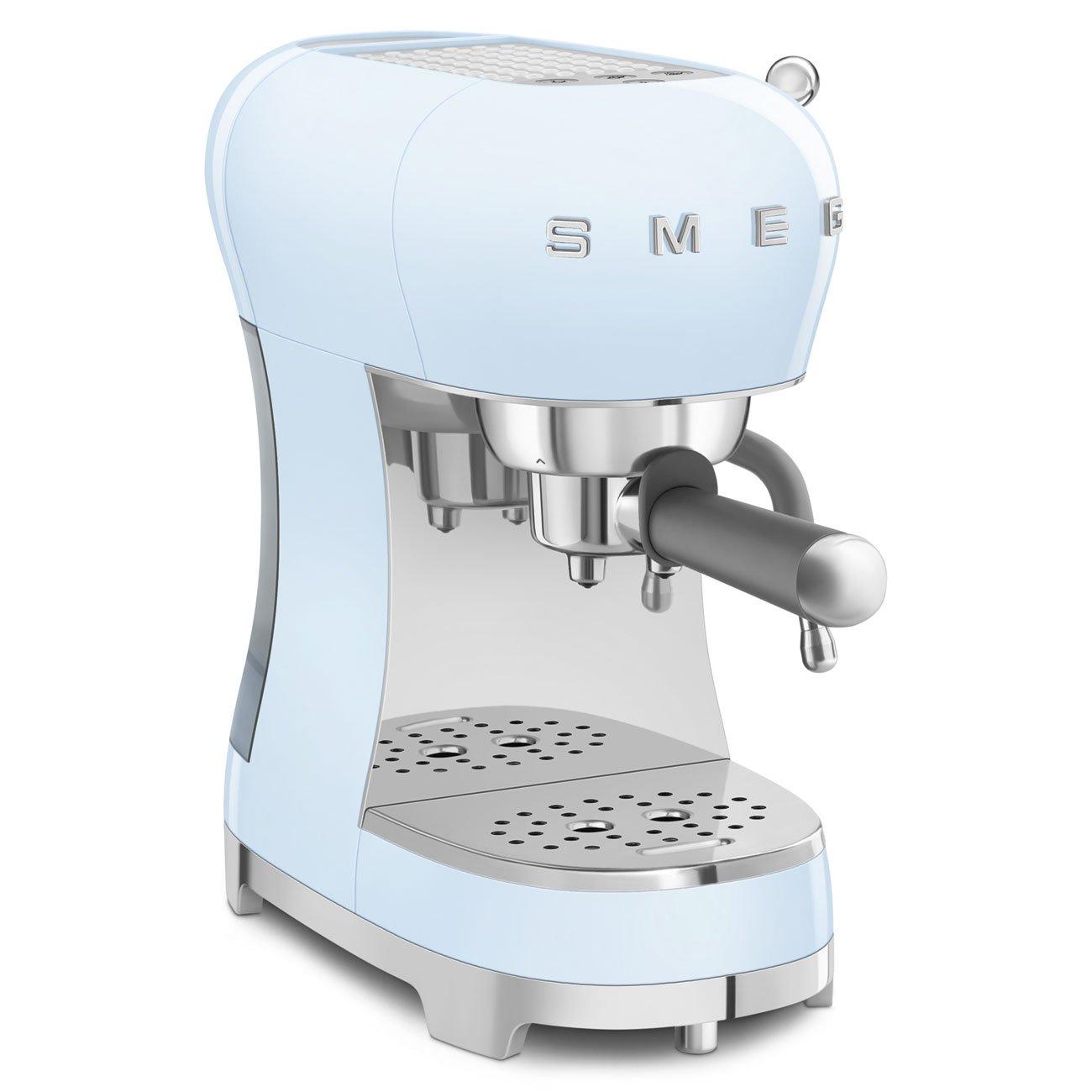 Pastel Blue - Smeg - 50s Style Espresso Coffee Machine - 4