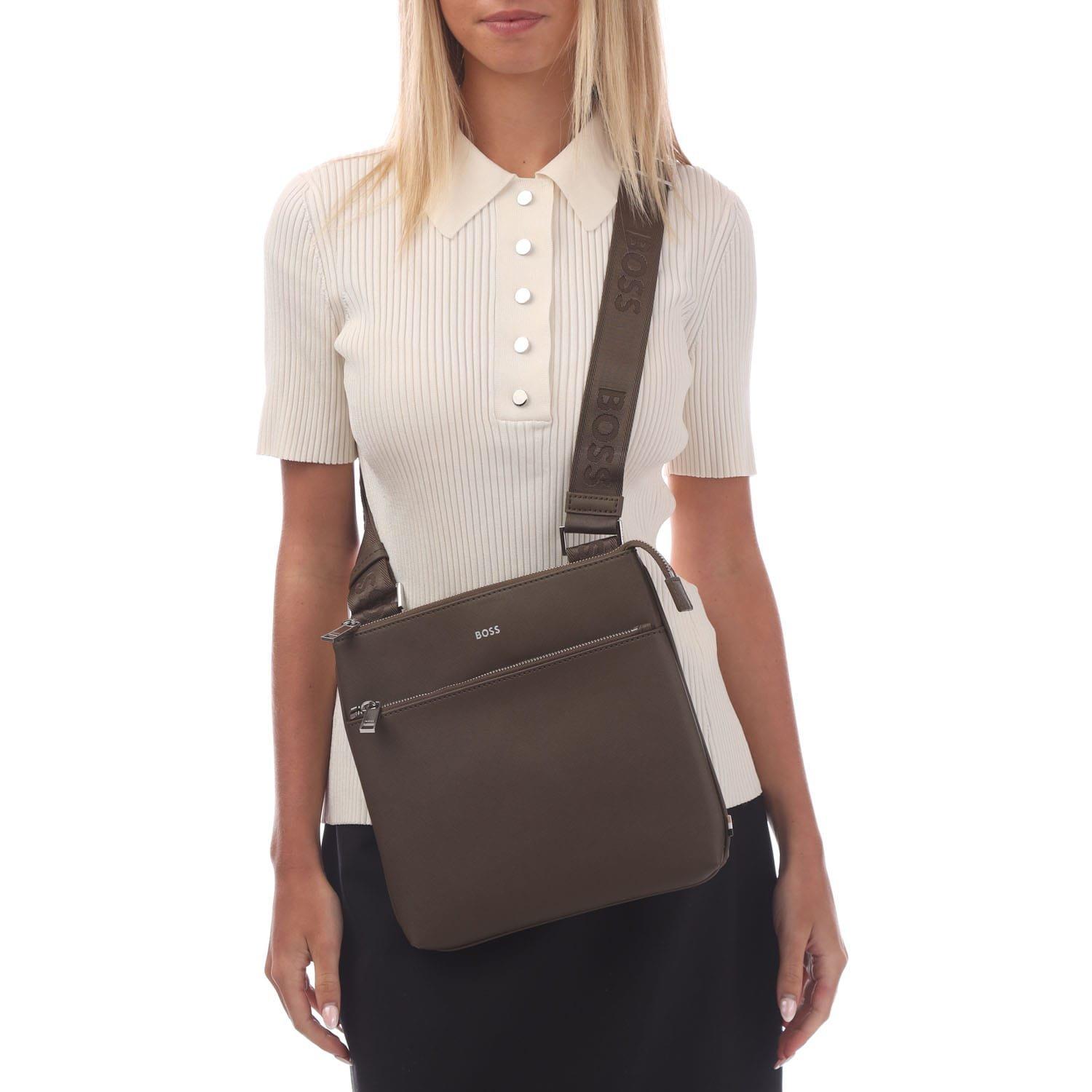 Green - Hugo - Zair Crossbody Bag - 1