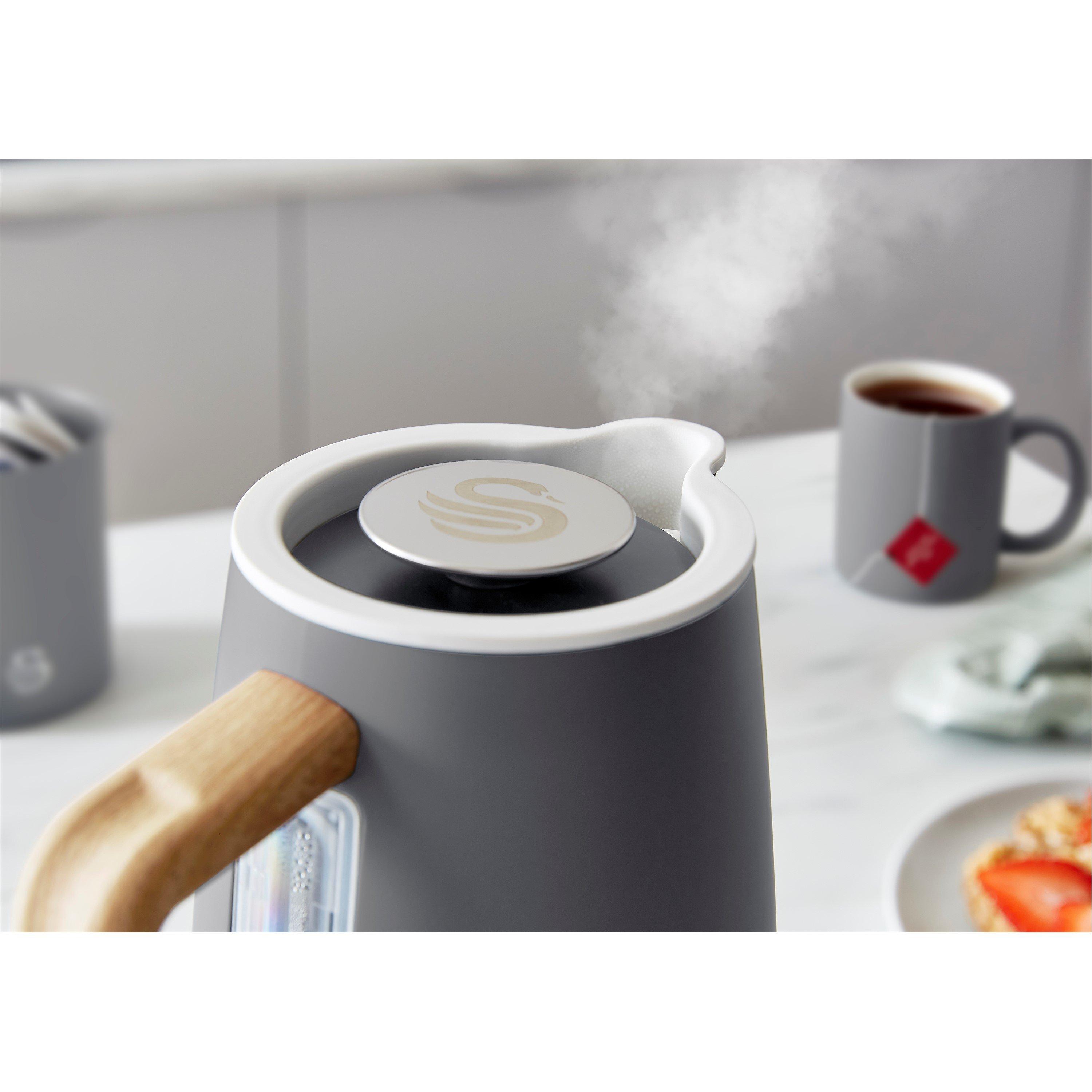 None - Swan - Swan Nordic 1.7L Kettle and 4-Slice Toaster - 3