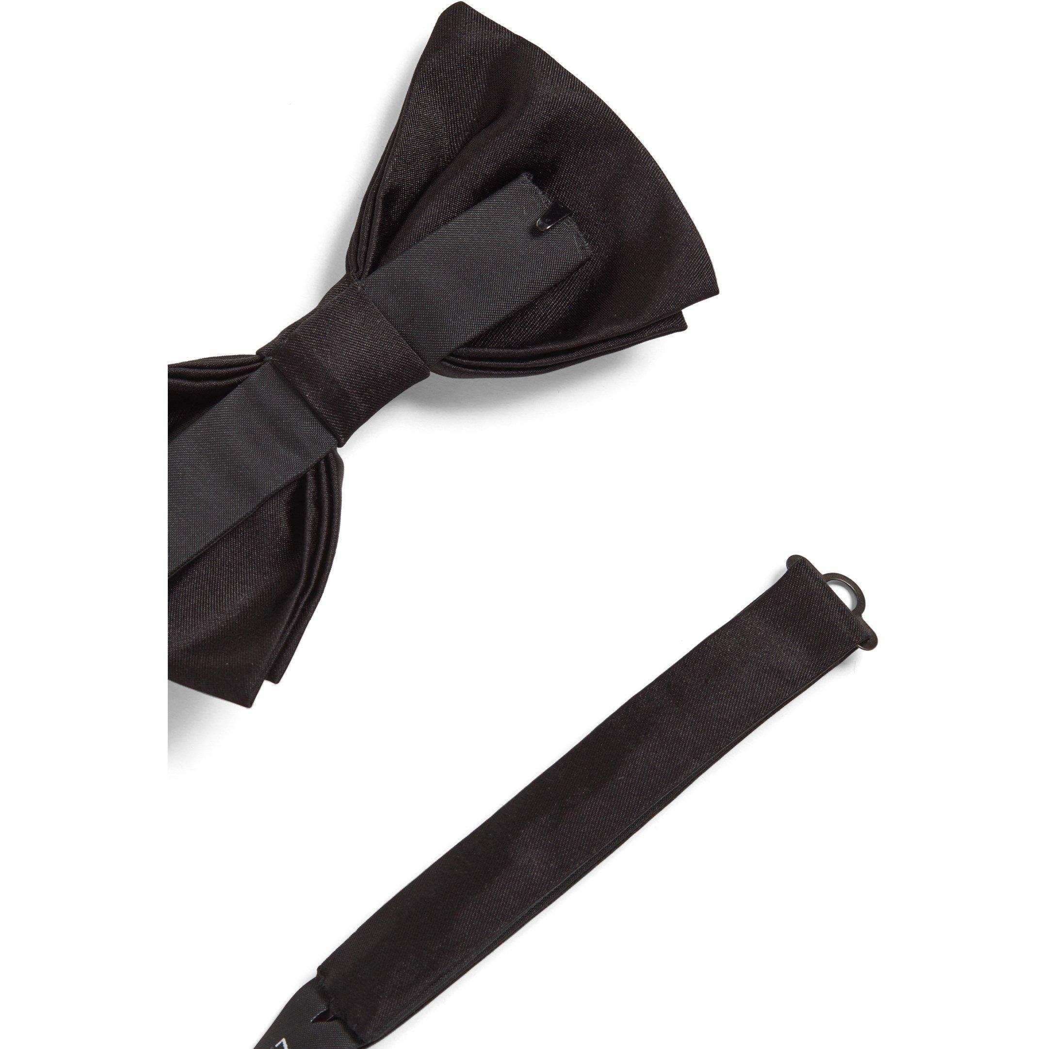 Black - Boss - Men's Bow Tie Set, Sophisticated Elegant Bow Tie - 7