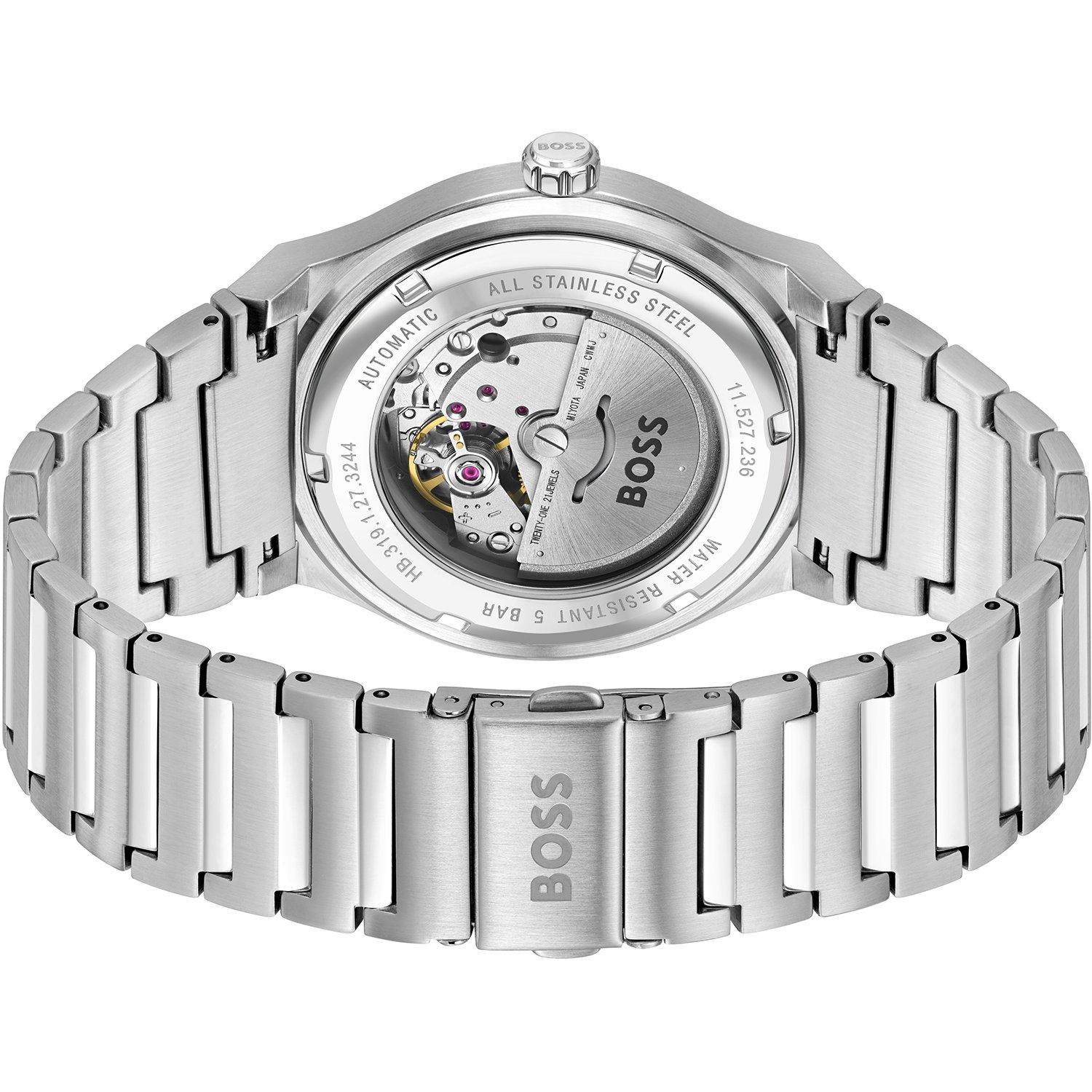 White - Boss - Men's Candor Watch, Japanese Miyota Movement - 2