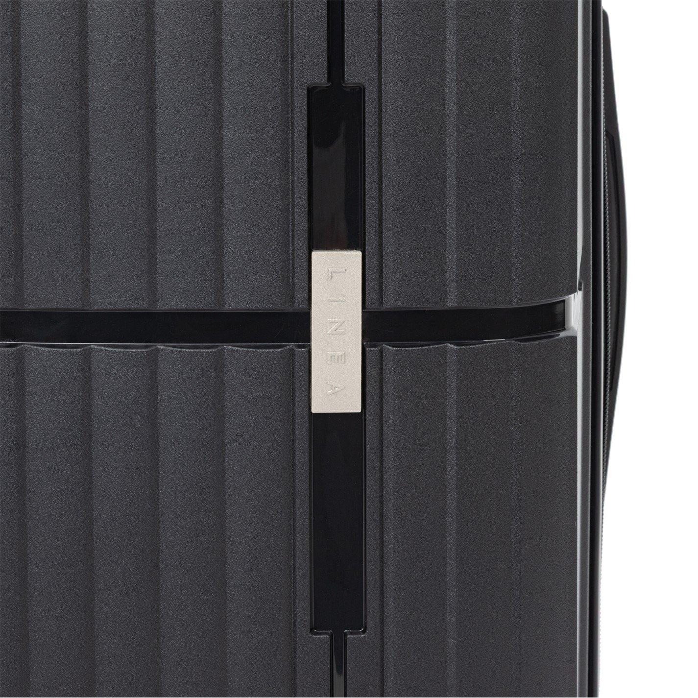 Black - Linea - Adults Open Front Hard Suitcase - 12