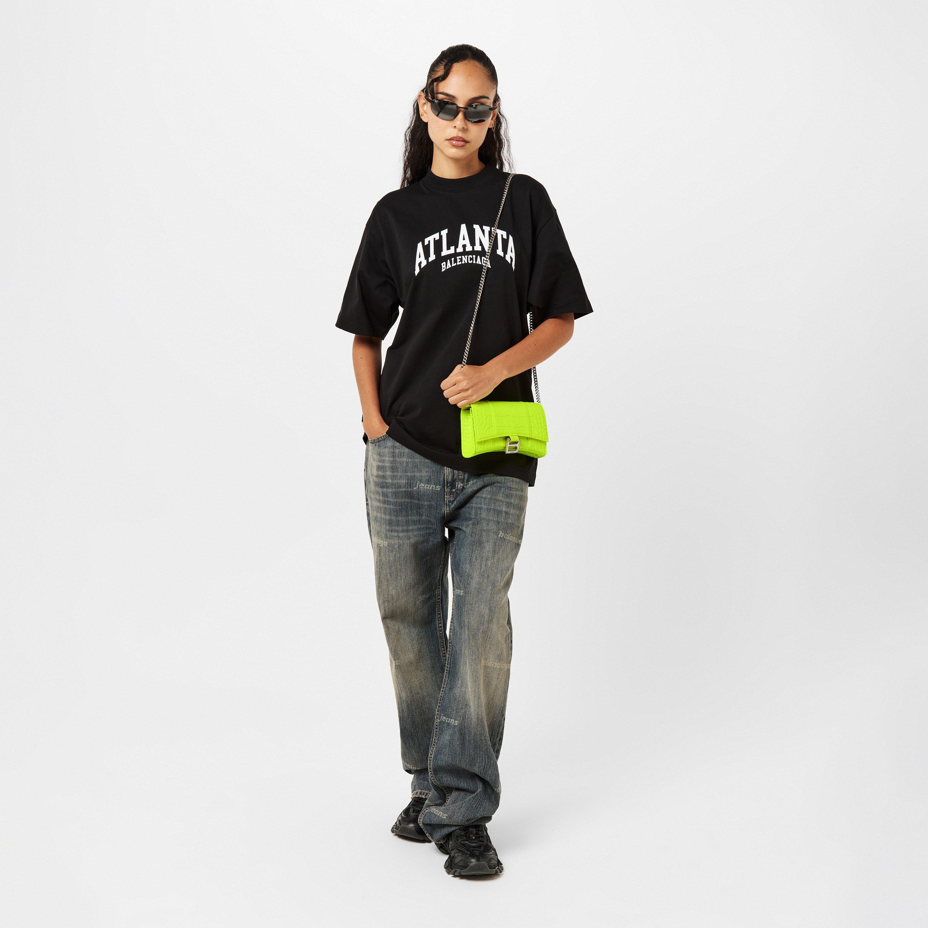 Fluo Yellow - Balenciaga - Women's Billfold Wallet - 6