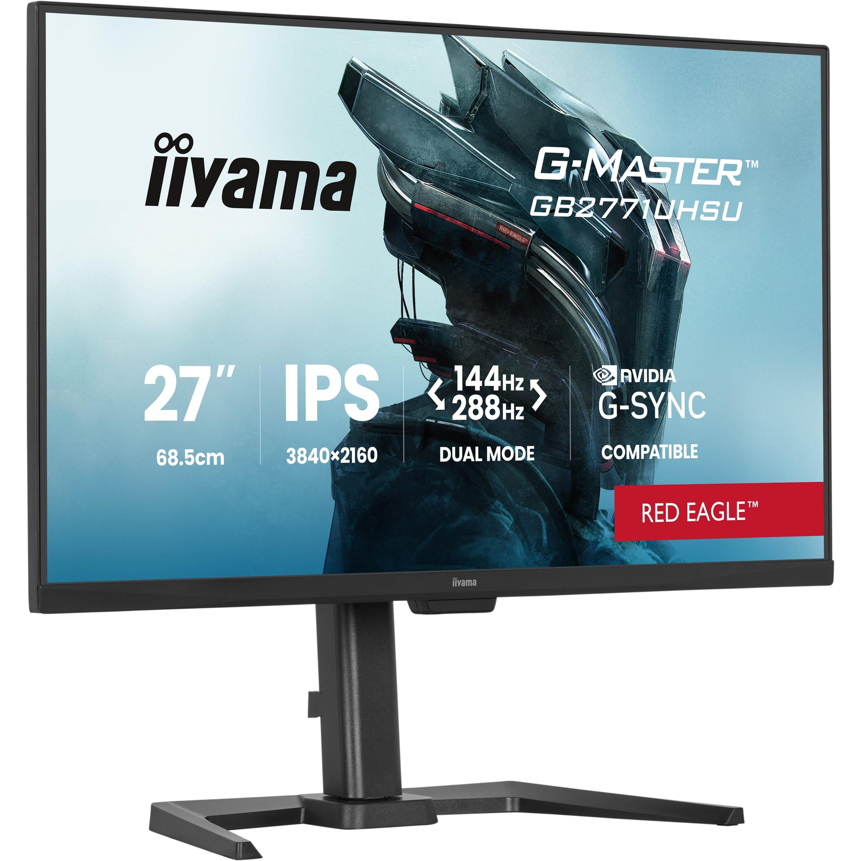 Nero - iiyama - G-MASTER GB2771UHSU-B1 27 Inch 4K 288Hz IPS Monitor - 2