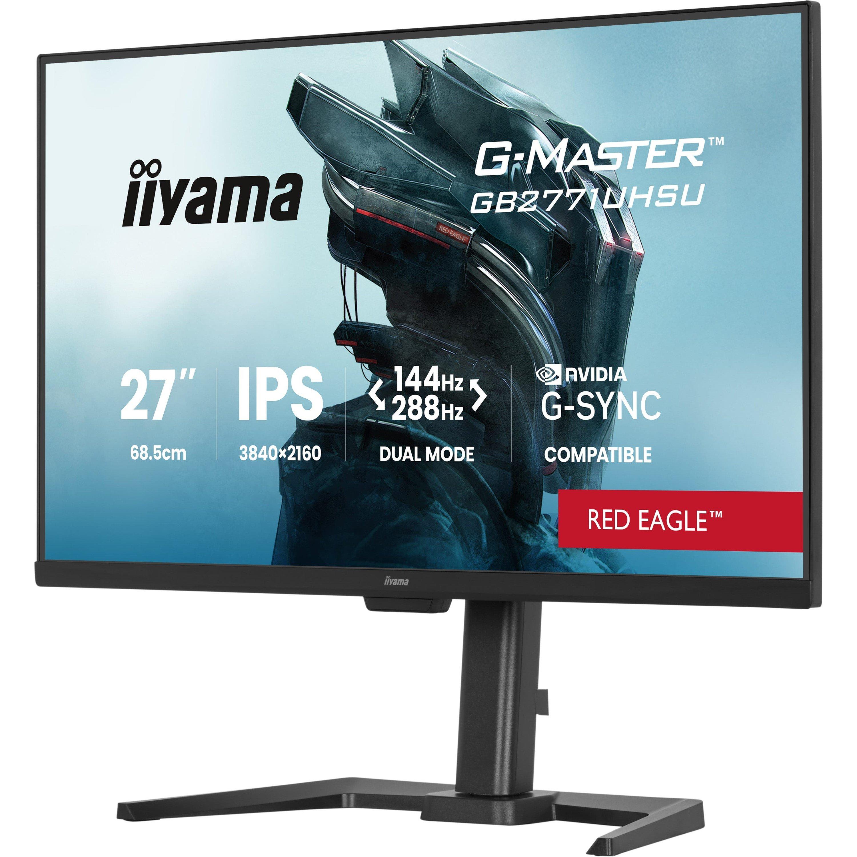 iiyama G-MASTER GB2771UHSU-B1 27 Inch 4K 288Hz IPS Monitor 