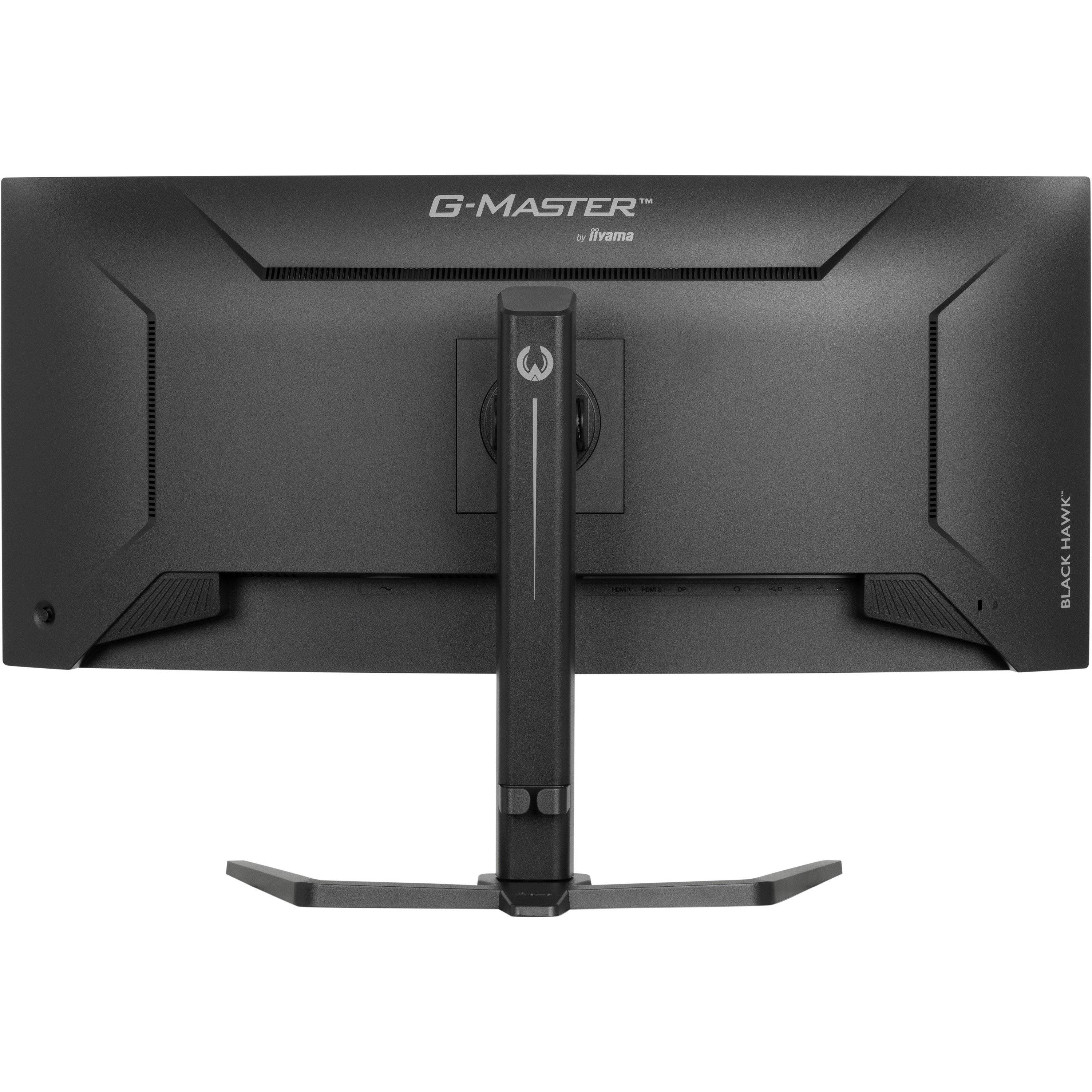 Zwart - iiyama - G-Master GCB3482WQSU-B1 34 Inch 120Hz 0.6ms Curved Monitor - 10
