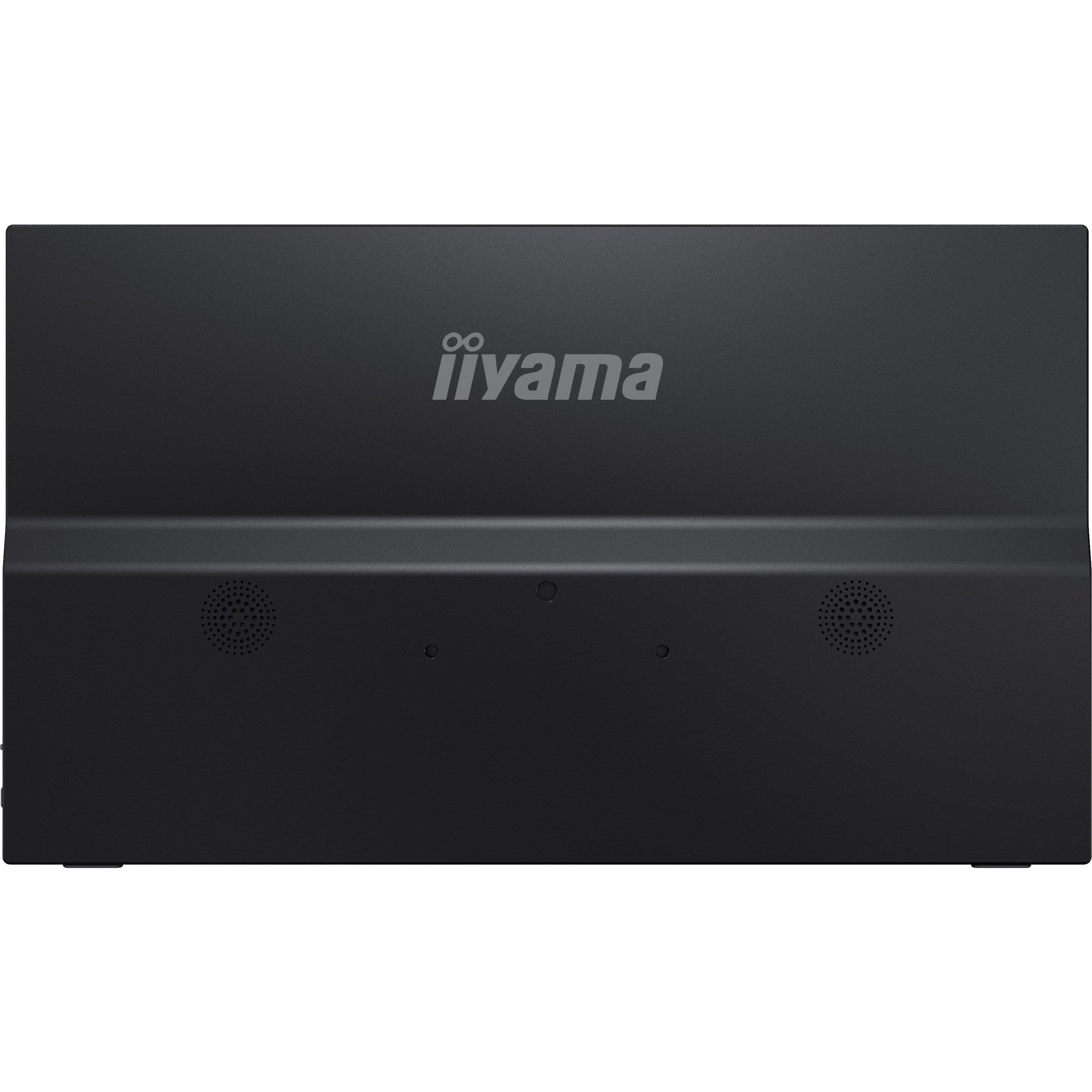 Zwart - iiyama - PROLITE P1671HSC-B1 15.6 Inch Portable Full HD IPS Monitor - 8