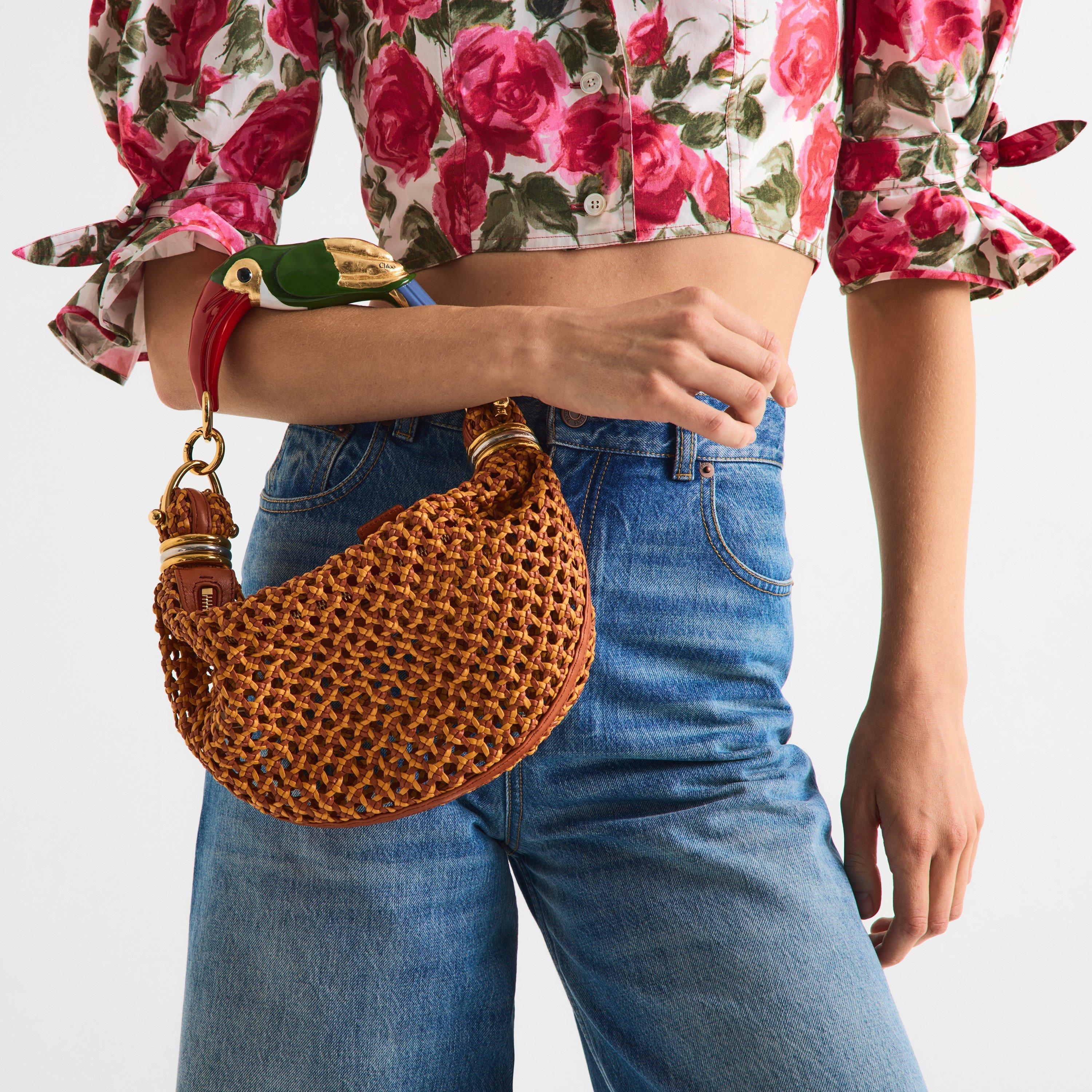 Crimson Orange - Chloe - Women's Top Handle Bag - 3