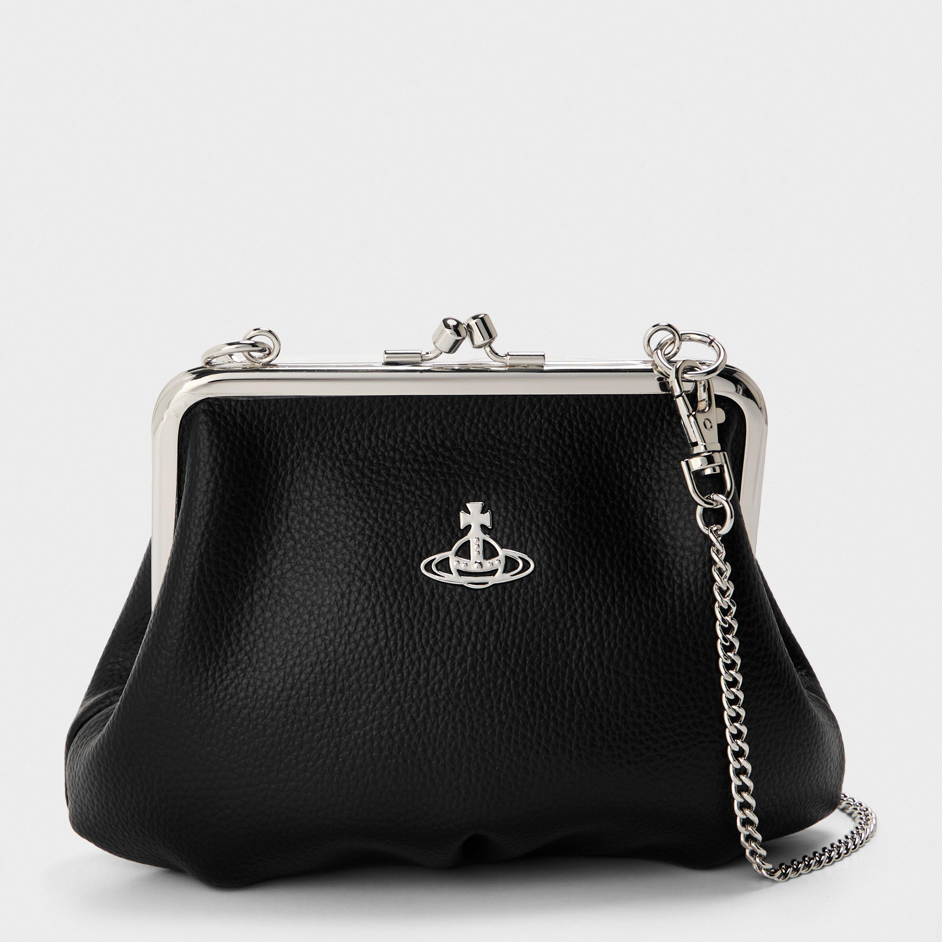 Vivienne Westwood Granny Frame Purse - Black
