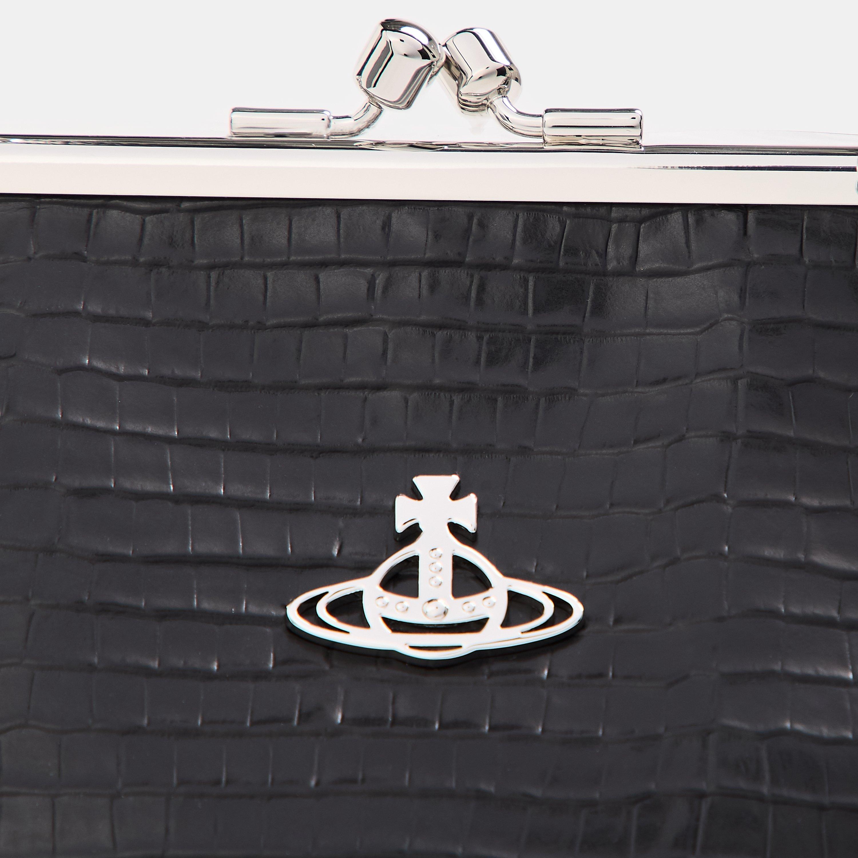 Black - Vivienne Westwood - Granny Frame Purse - 4