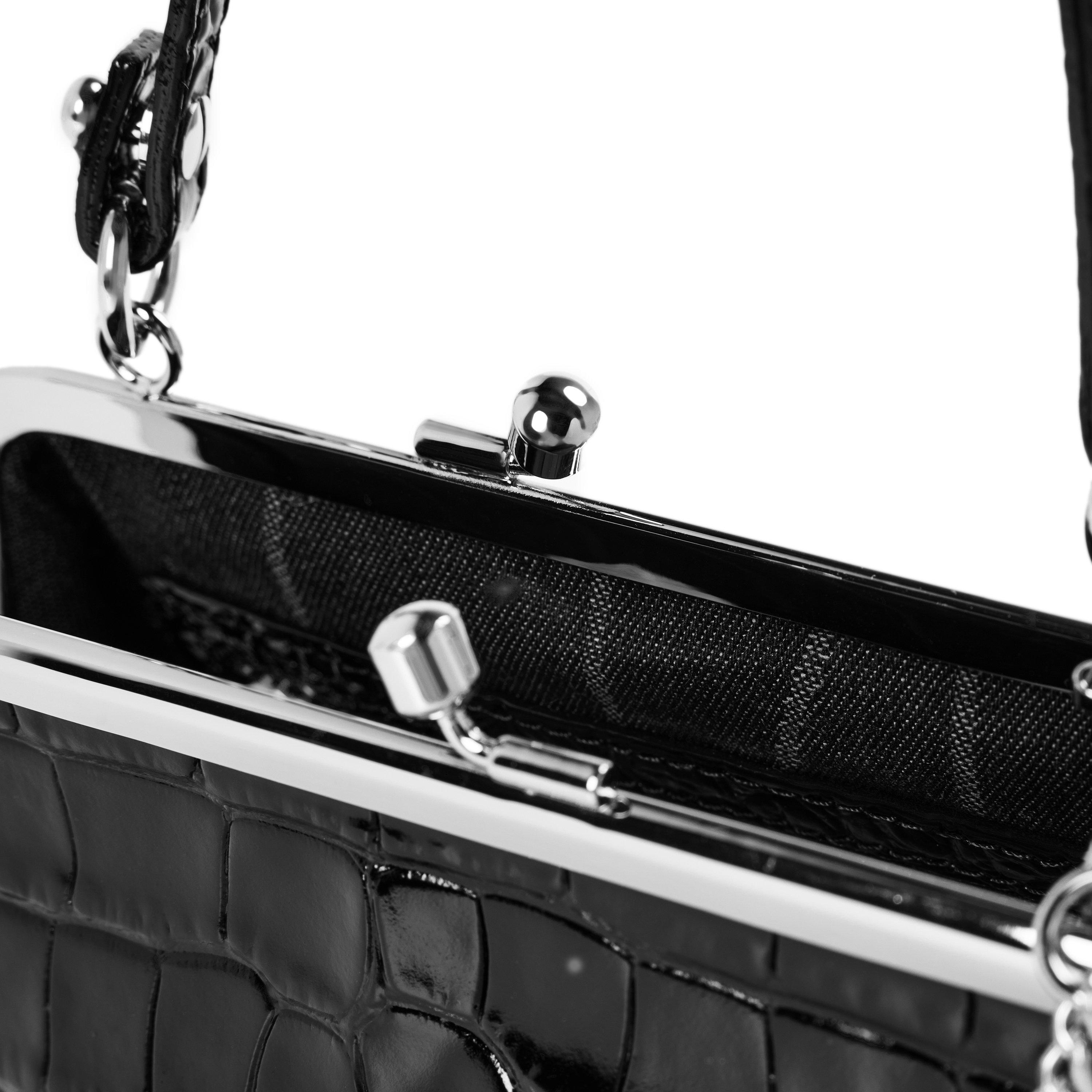 BLACK - Vivienne Westwood - Granny Frame Purse - 4