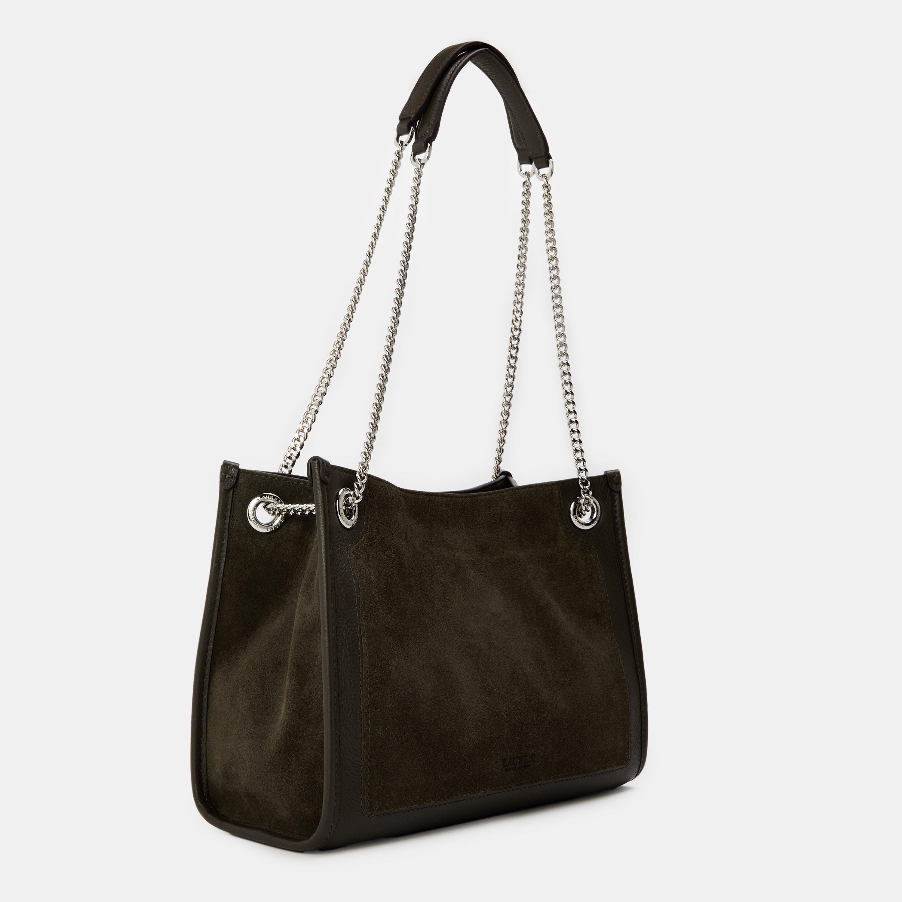 DARK OLIVE - Lauren by Ralph Lauren - Women's Bradley Tote Bag - 2
