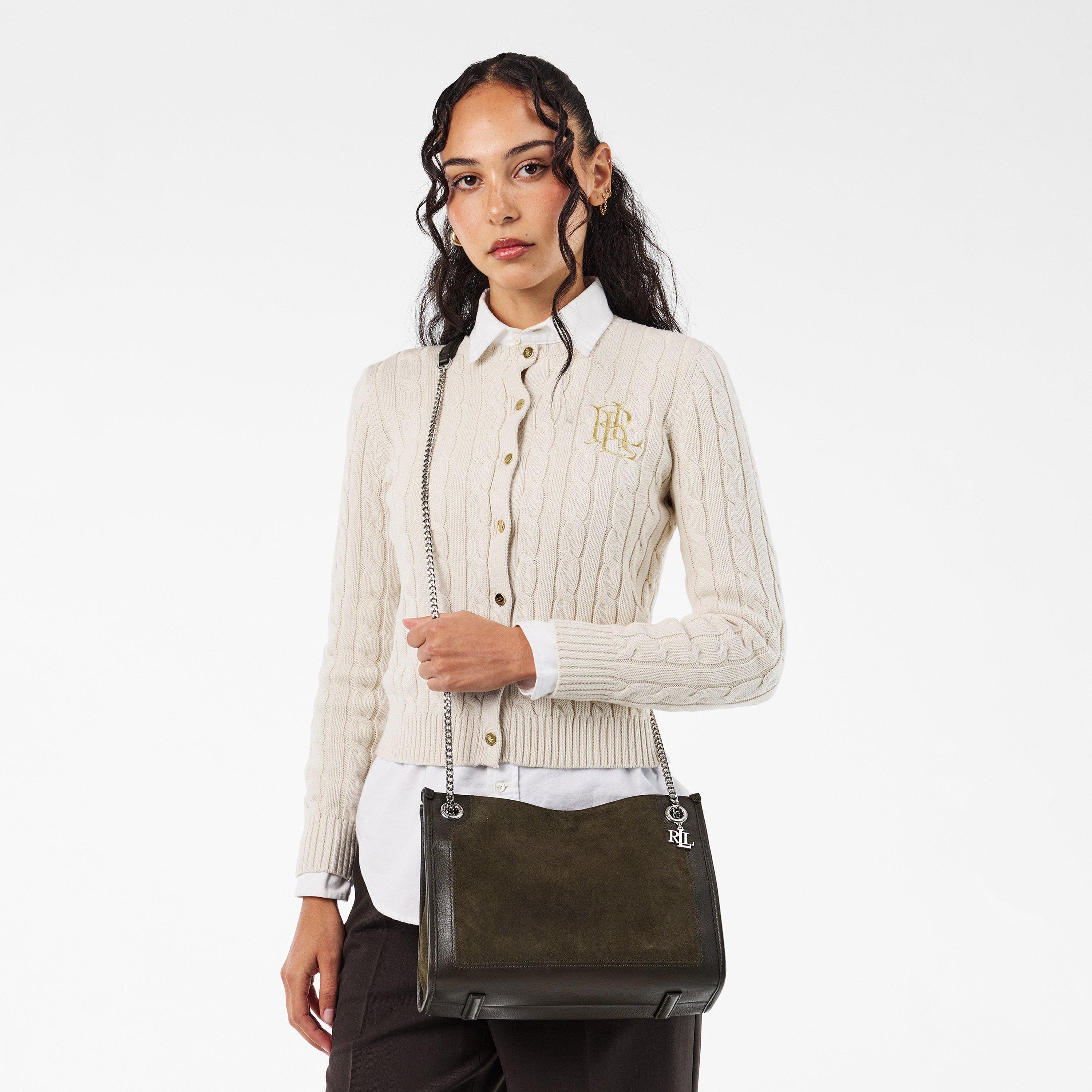 DARK OLIVE - Lauren by Ralph Lauren - Women's Bradley Tote Bag - 3