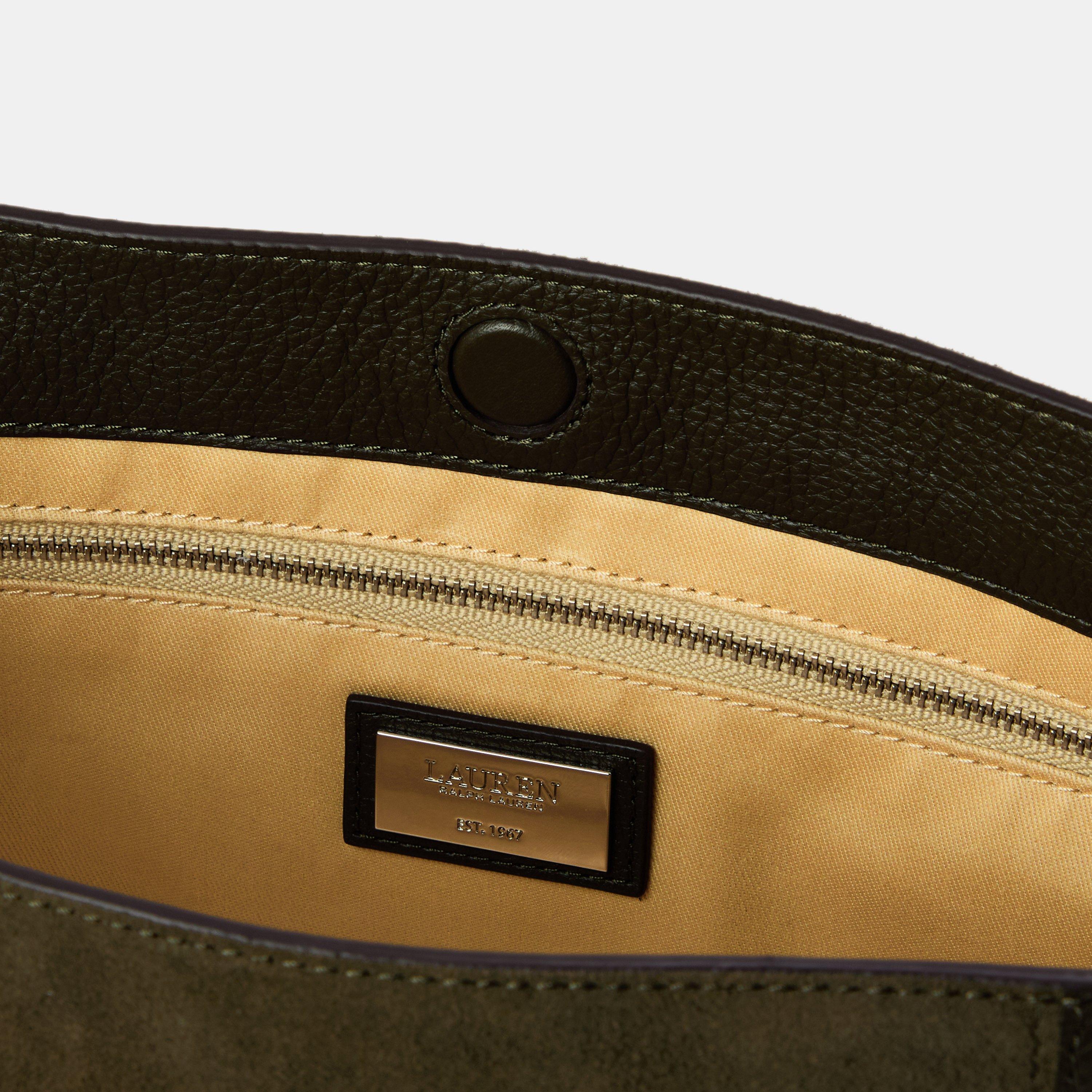 DARK OLIVE - Lauren by Ralph Lauren - Women's Bradley Tote Bag - 5