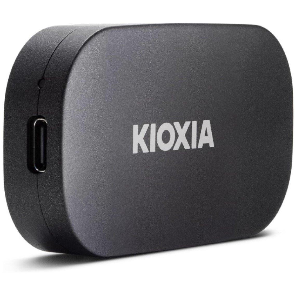 Black - Kioxia - EXCERIA PLUS G2 Portable SSD 2TB - 6