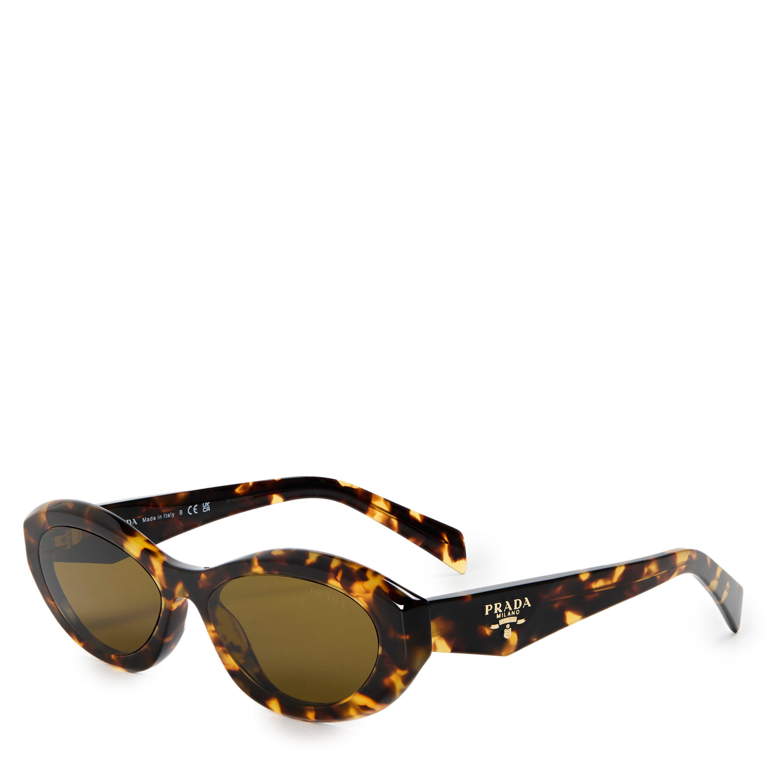 Prada Women's Oval Sunglasses