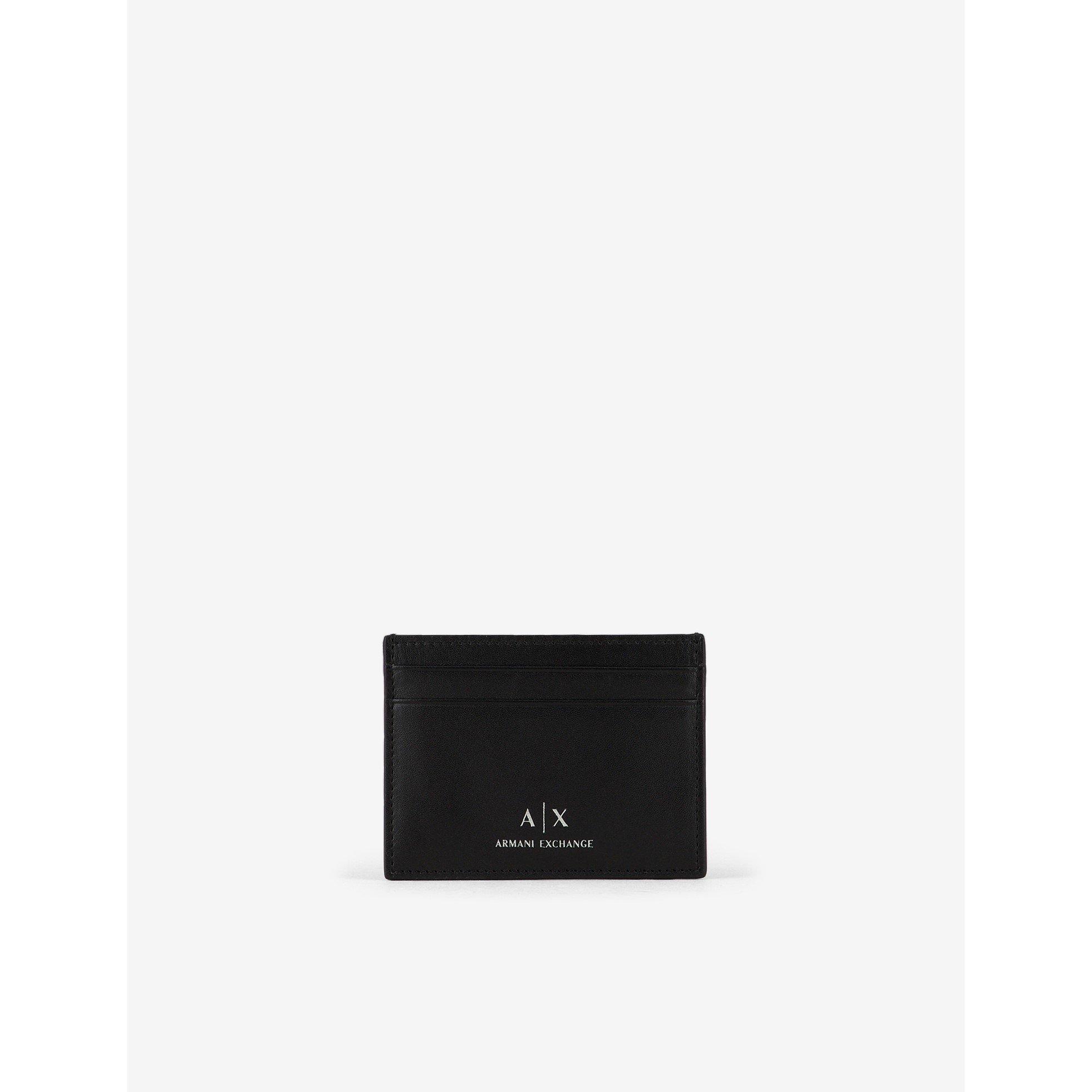 Black 00020 - Armani Exchange - Corporate Logo Cardholder - 5
