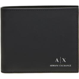 Armani Exchange Corp Logo Wallet