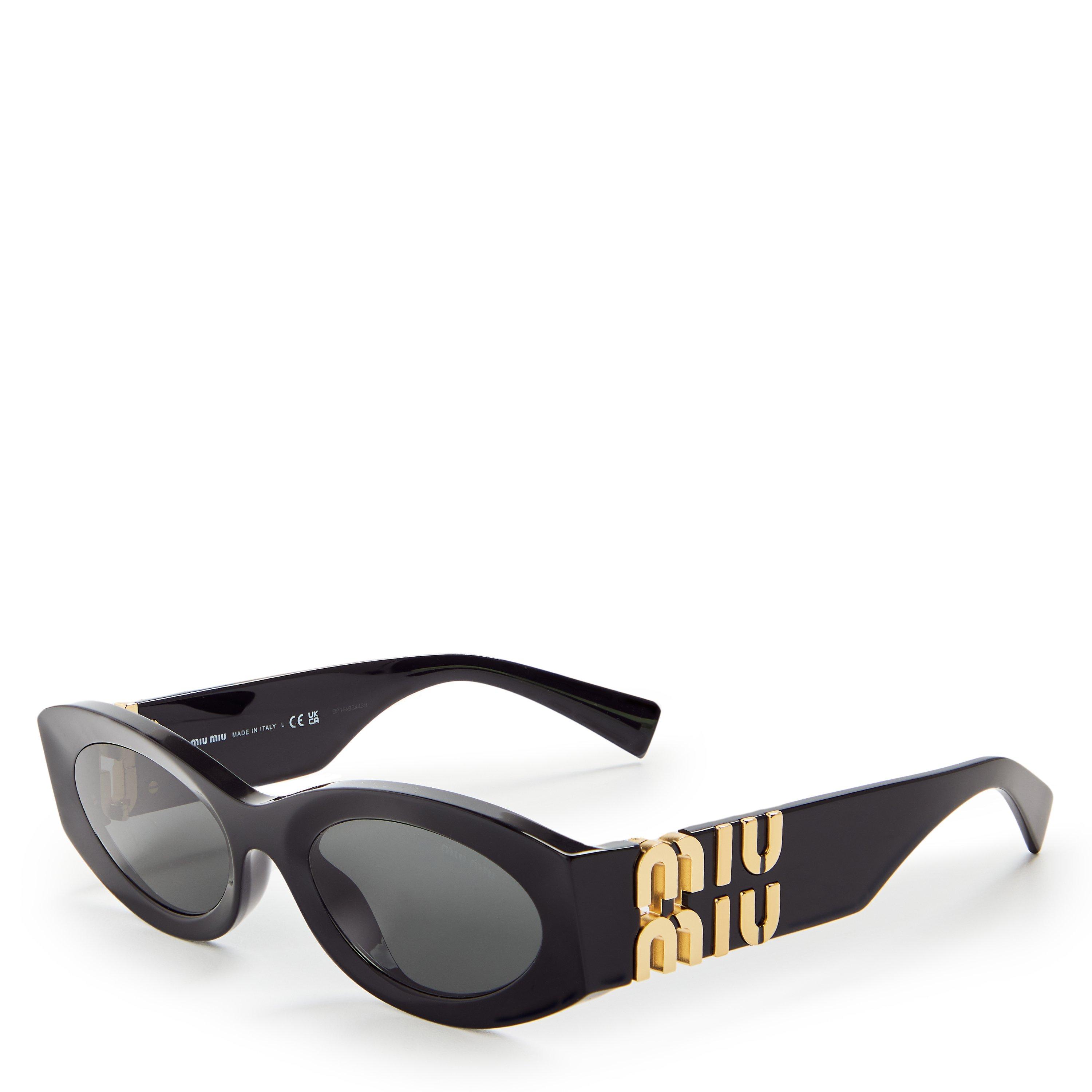 Black/Grey - Miu Miu - Miu Sun 0MU 11WS Ld63 - 1