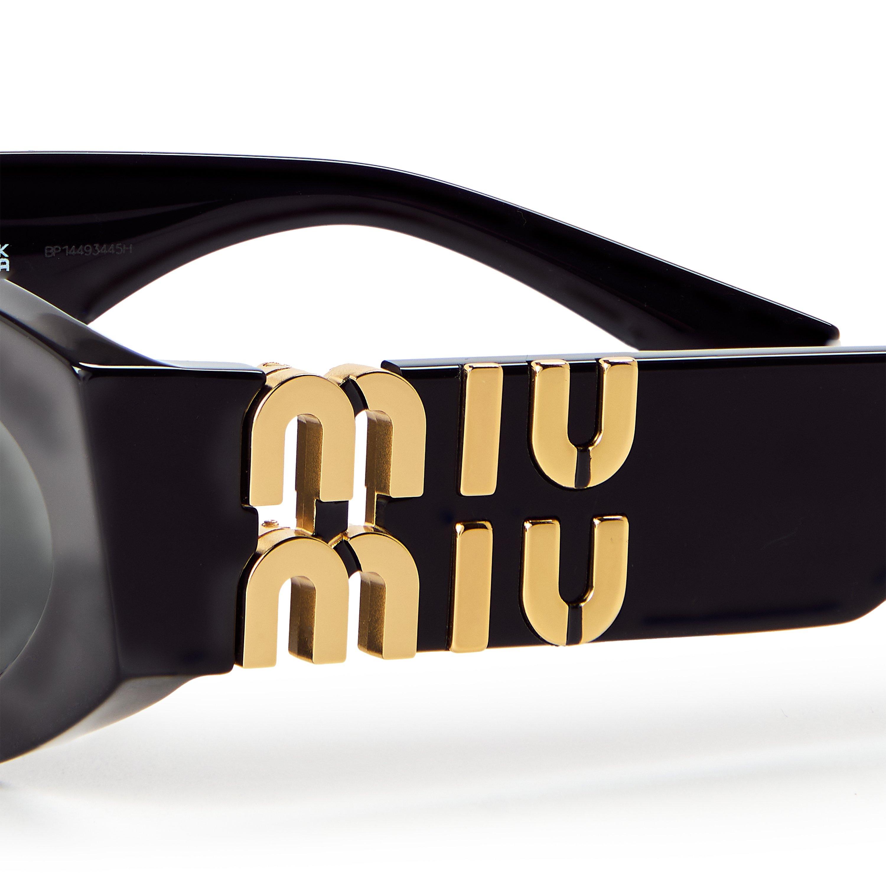 Black/Grey - Miu Miu - Miu Sun 0MU 11WS Ld63 - 3