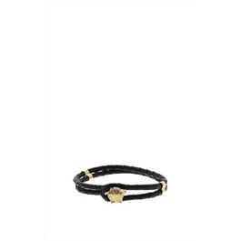 Versace Medusa Leather Bracelet