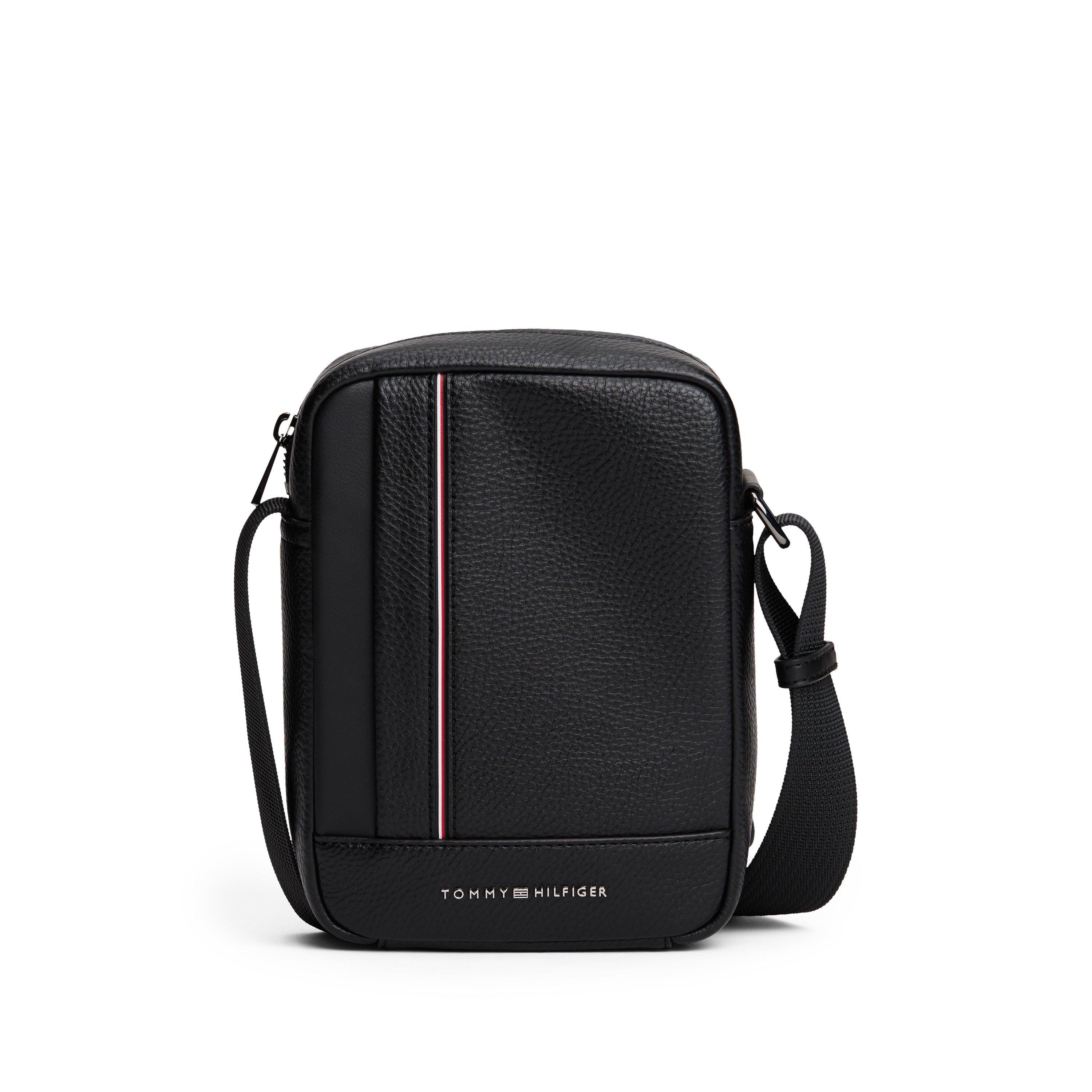 Tommy Hilfiger Central Mini Reporter Bag - Black
