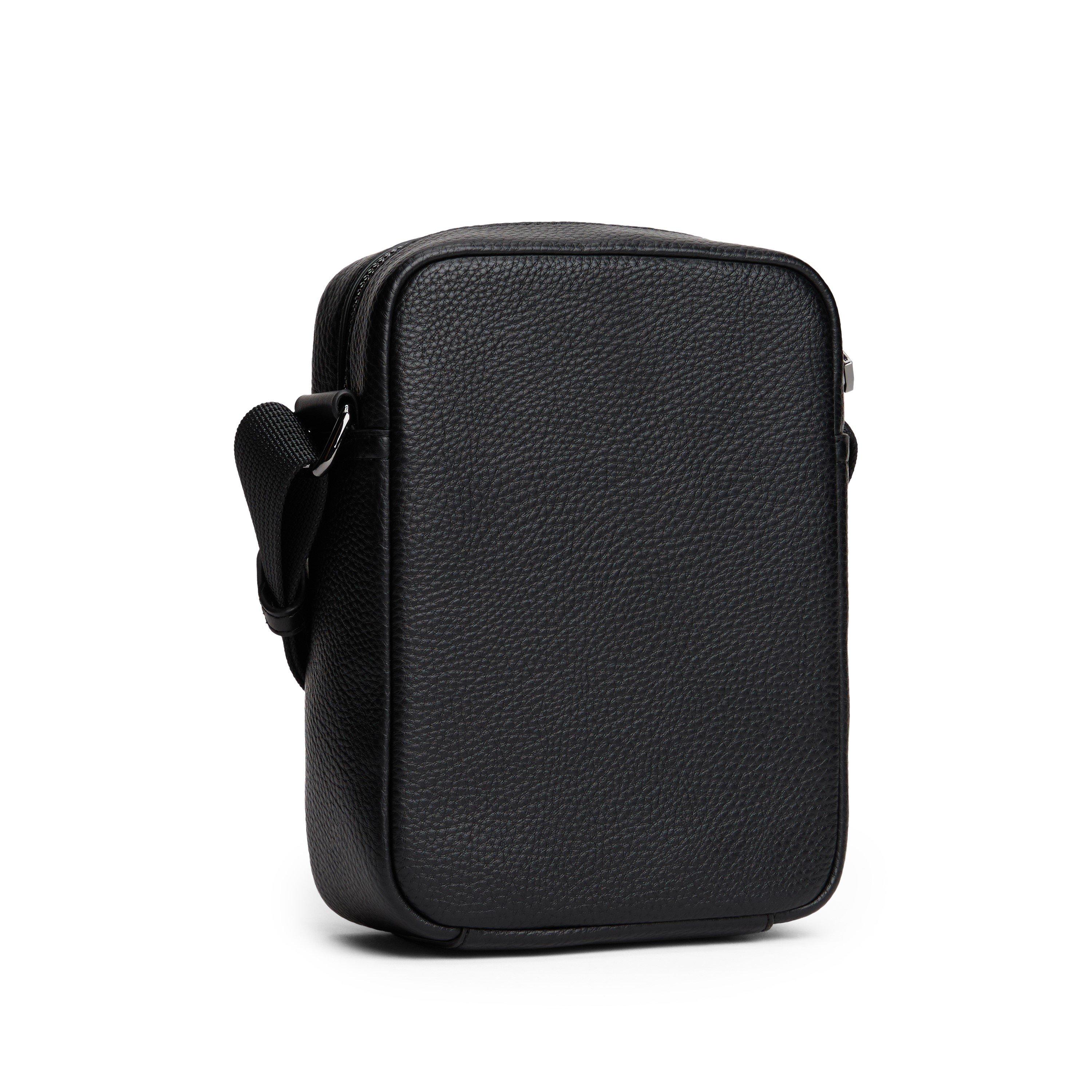 Black - Tommy Hilfiger - Men's Central Mini Reporter Cross Body Bag - 5