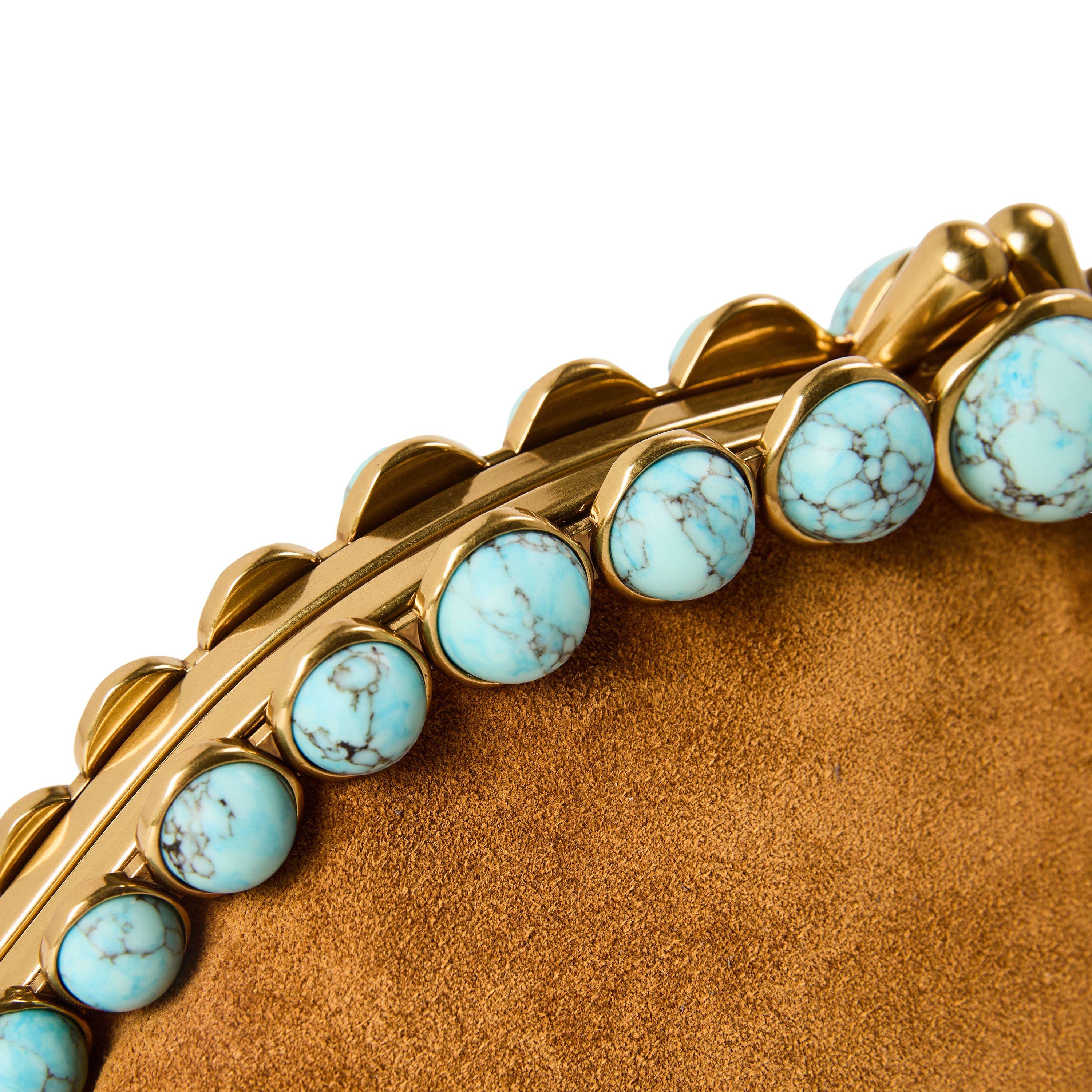 Toasted Caramel - Cult Gaia - Women's Clutch Bag - 3