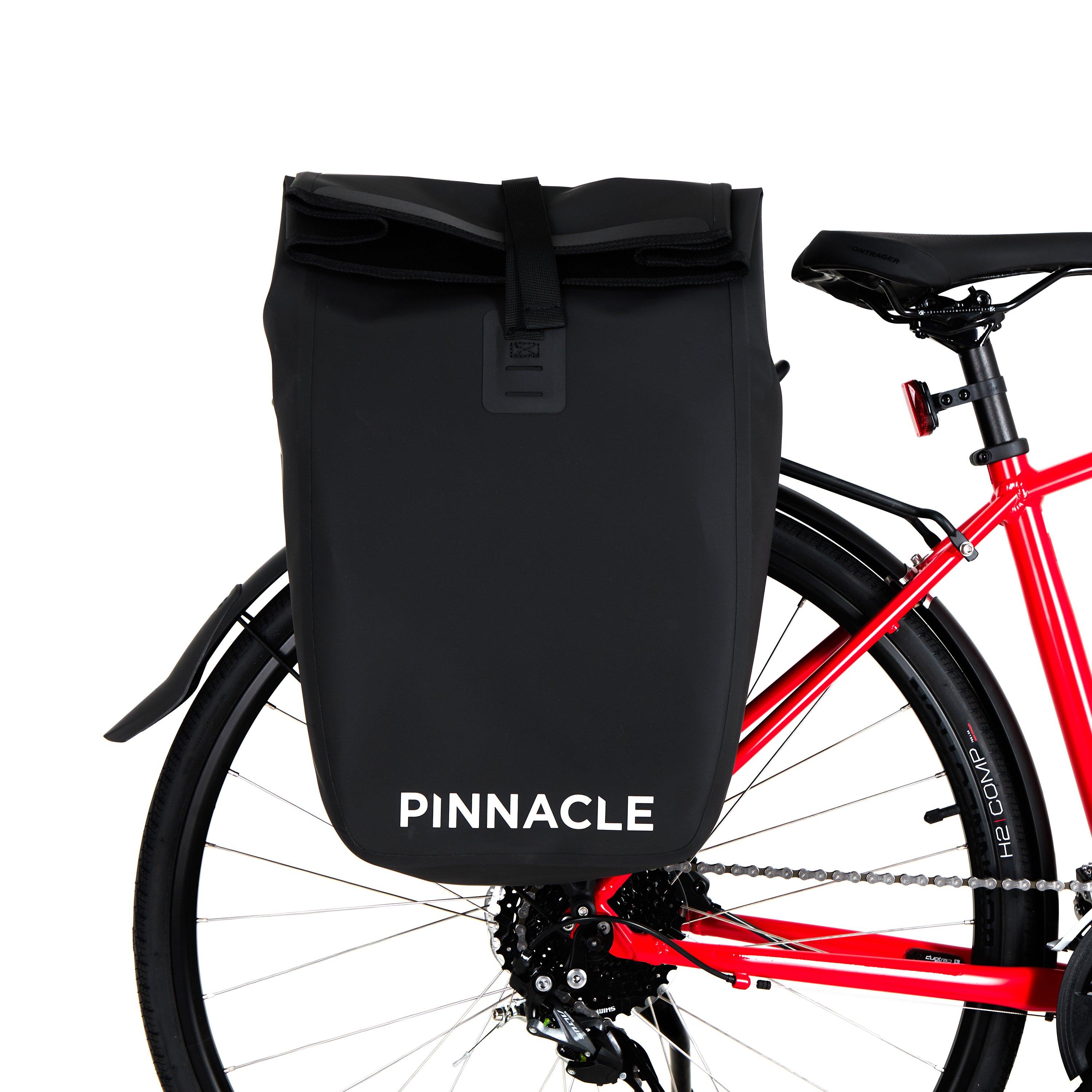 Black - Pinnacle - Water Resistant Pannier Bag Pair - 4