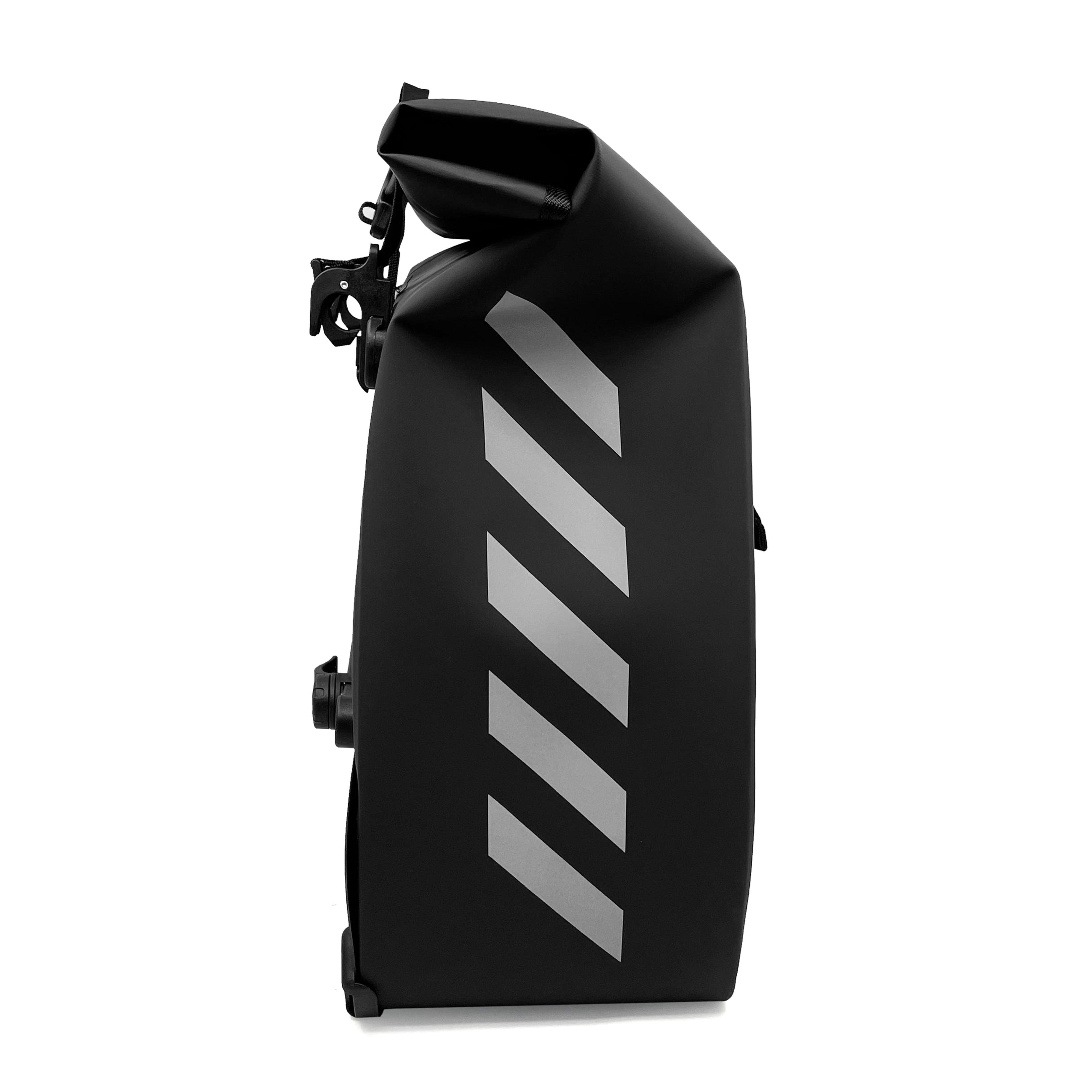 Black - Pinnacle - Water Resistant Pannier Bag Pair - 8